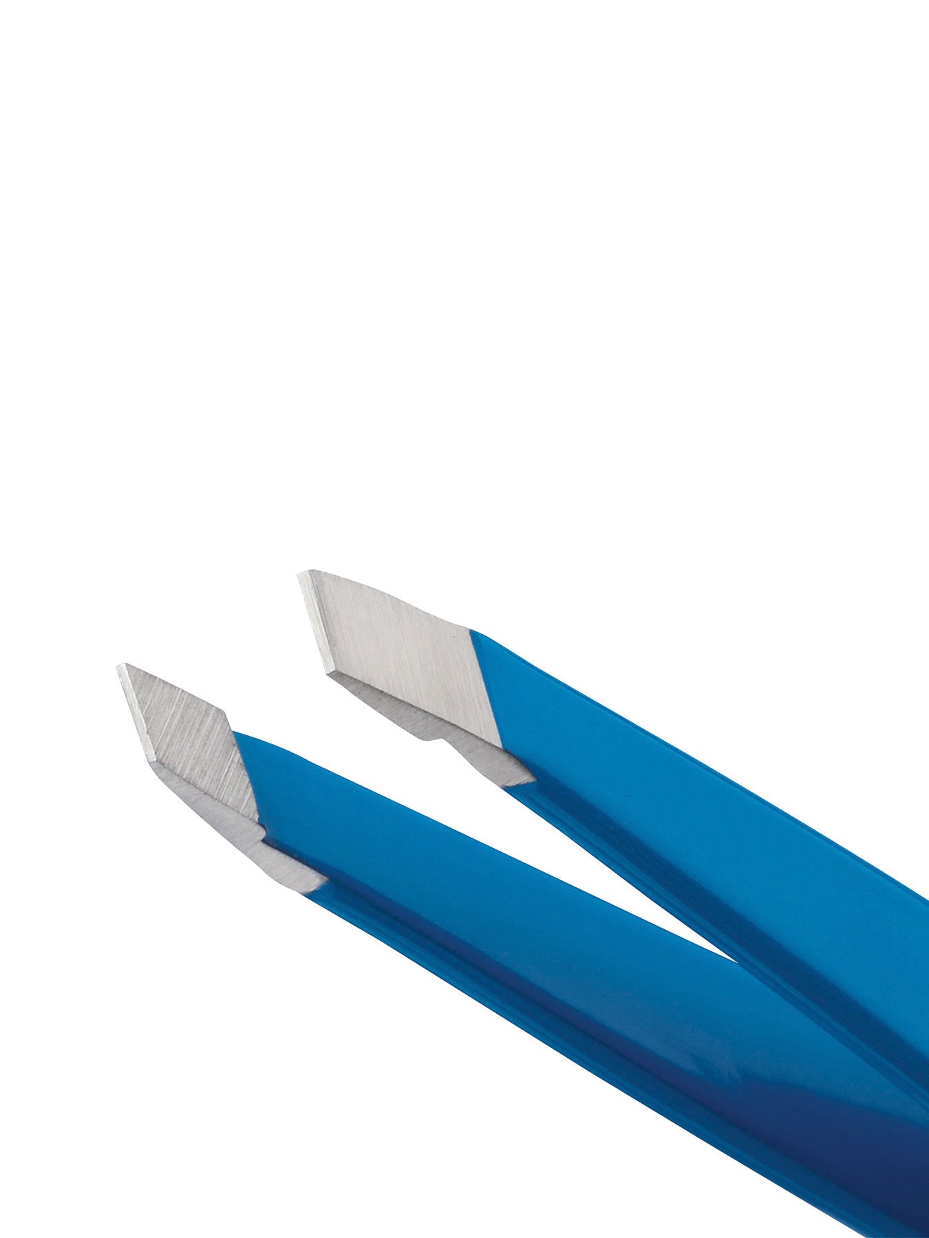 Mini Slant Tweezer Bahama Blue