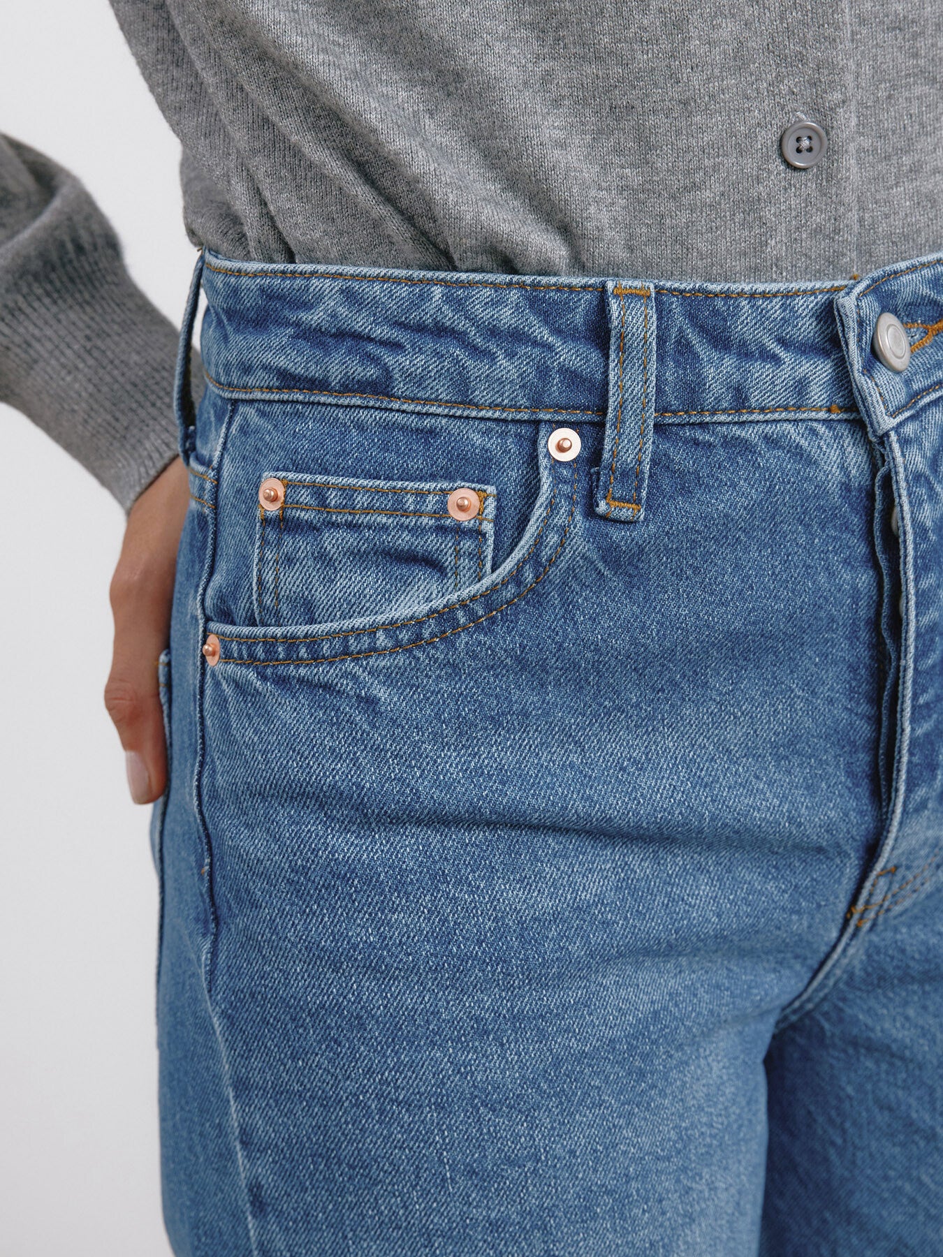 Full Length Wide Length Jeans