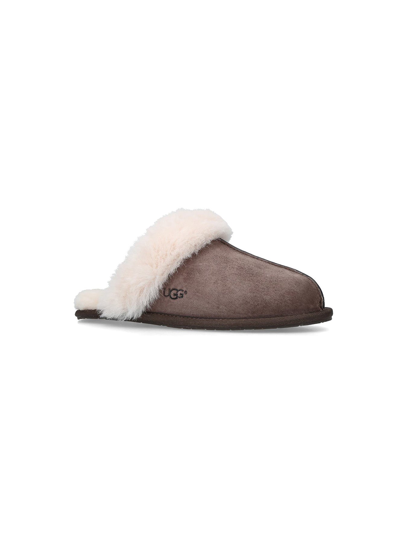 Women’s Scuffette II Shearling Slippers Dark Brown