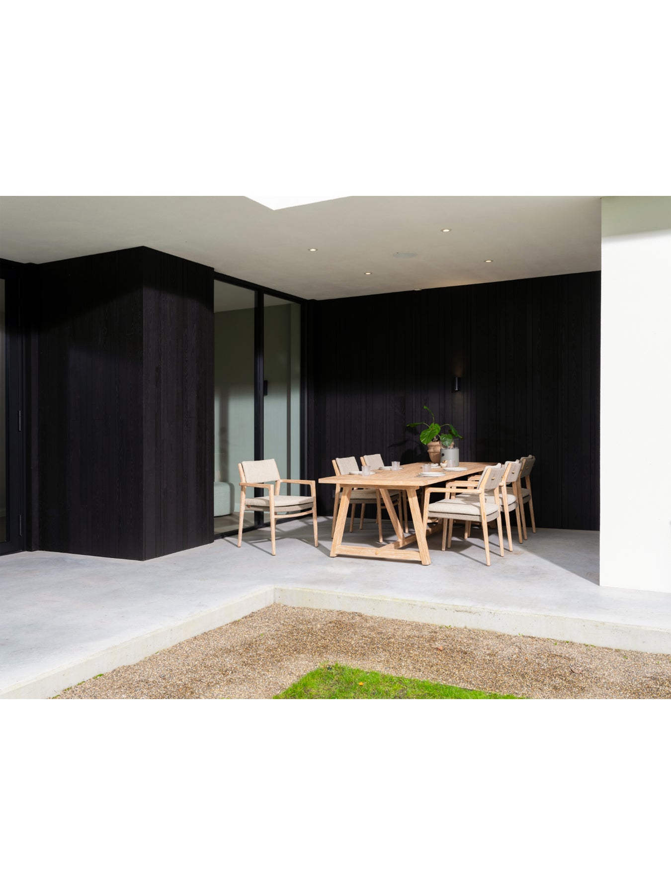 Julia Rectangular Dining Set with 6 Chairs