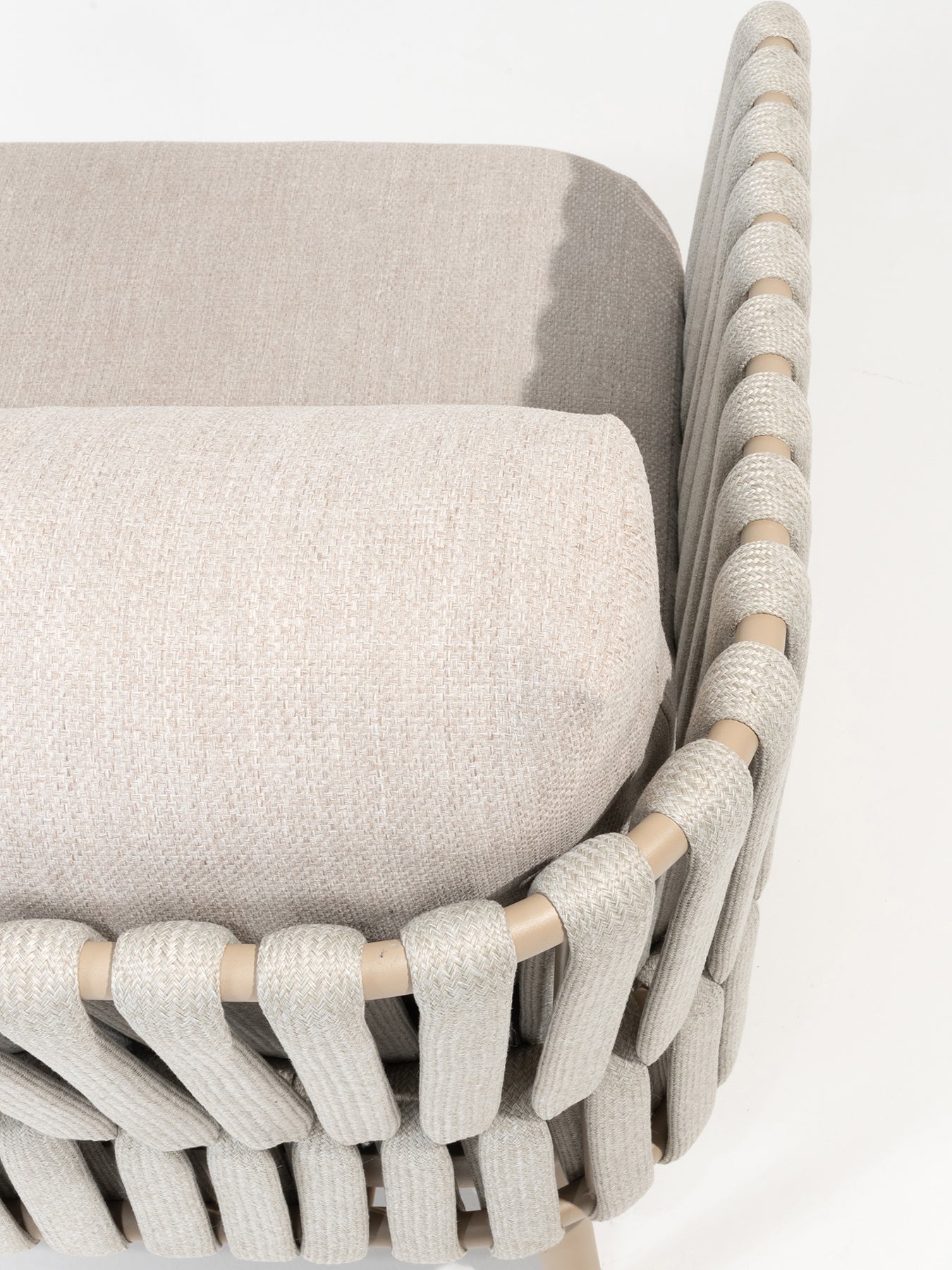 Eva Outdoor Lounge Set with Monroe Coffee Tables