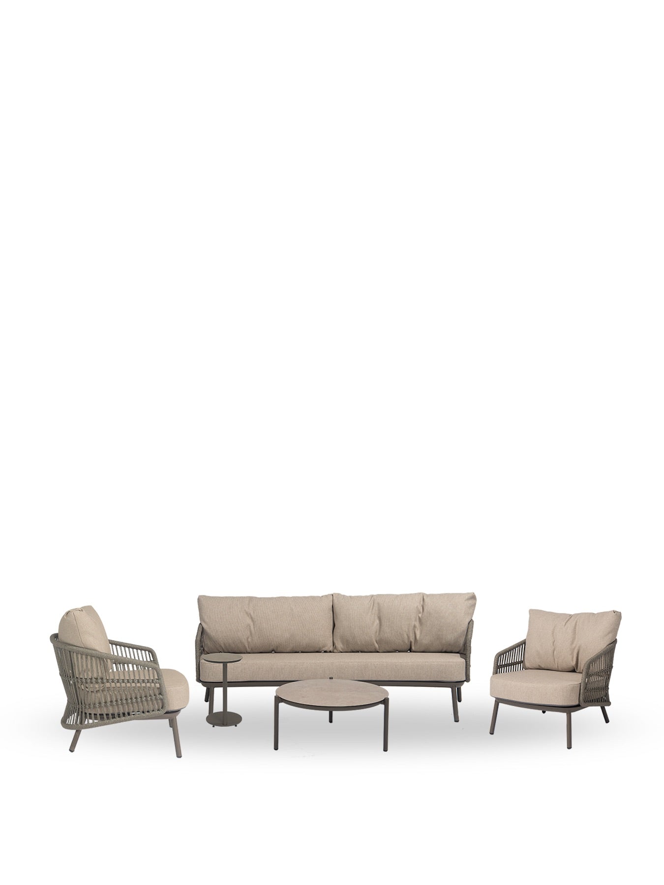 Alicante 5-Seater Lounge Set with Vic Coffee Table