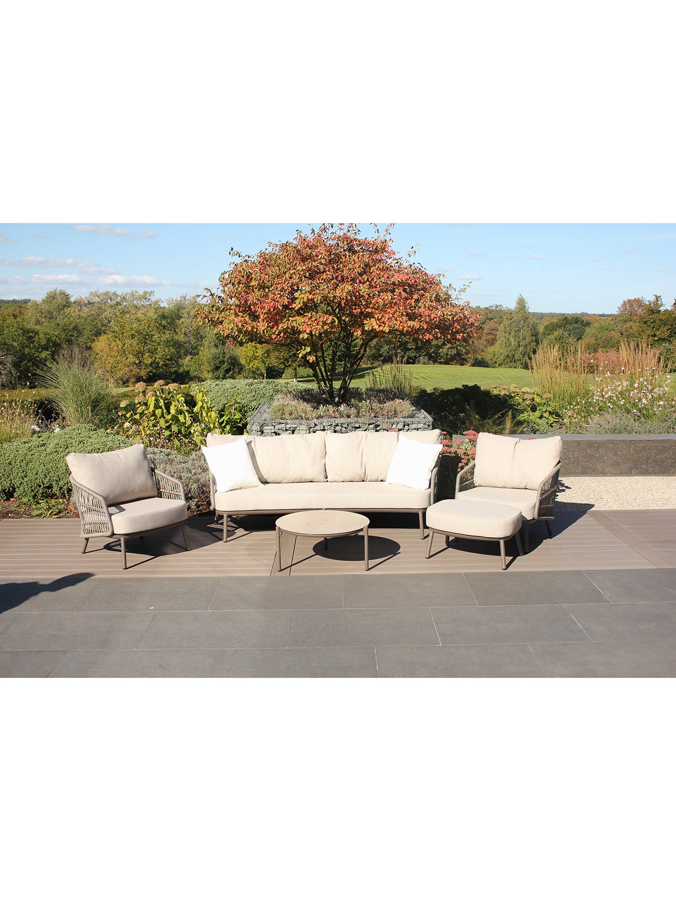 Alicante 5-Seater Lounge Set with Vic Coffee Table