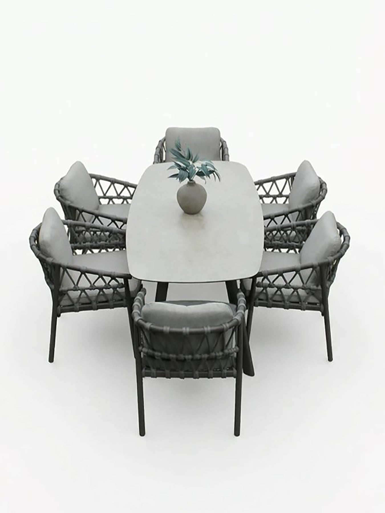 Piacenza Terra 6 Seater Dining Set