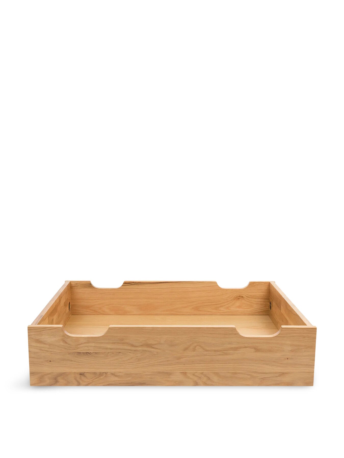 Brunel Rolling Under Bed Storage Double/King Oak