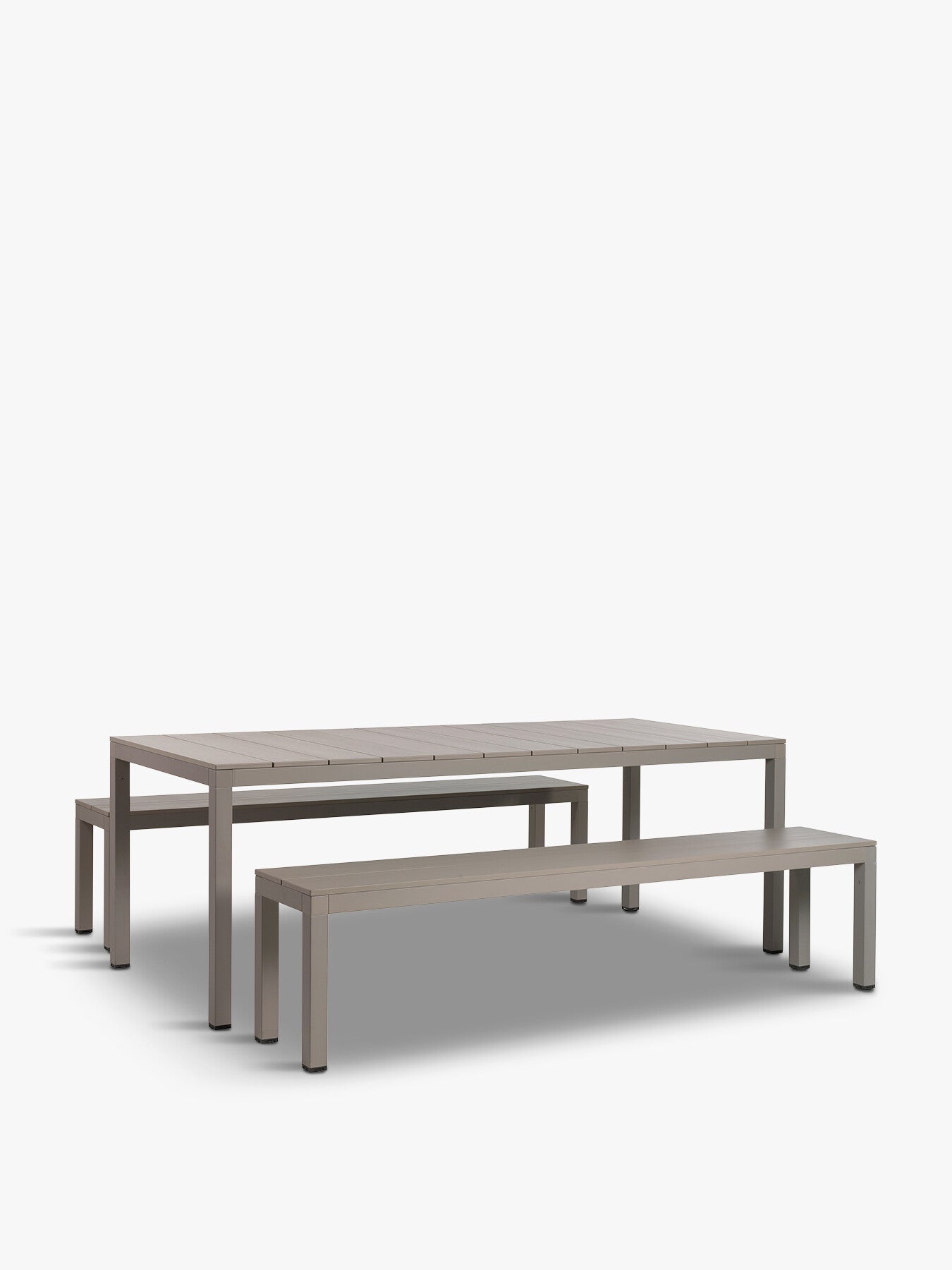 Rio Dining Set with Extendable Dining Table and 2 Benches