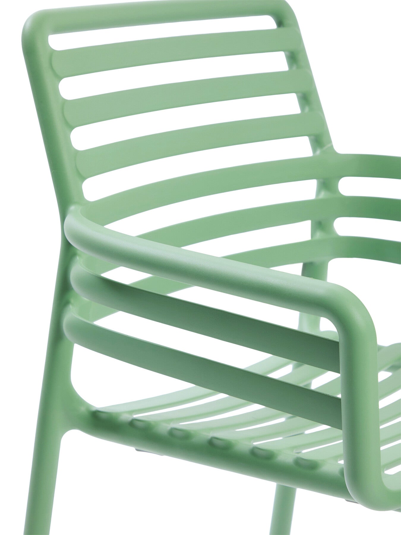 Mint Green Tevere Dining Set with Extendable Table and 6 Dog