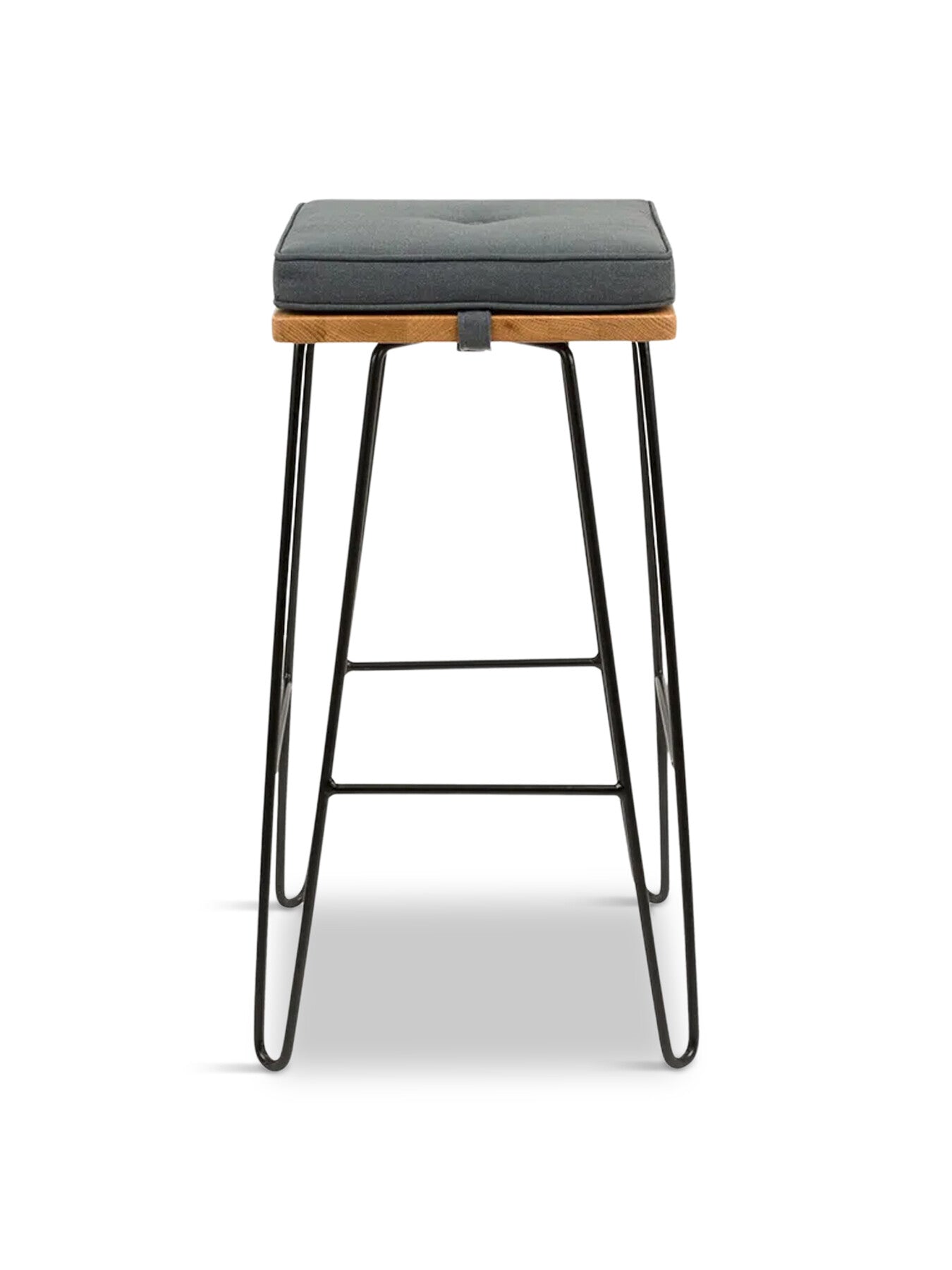 Brunel Bar Stool Cushion Grey