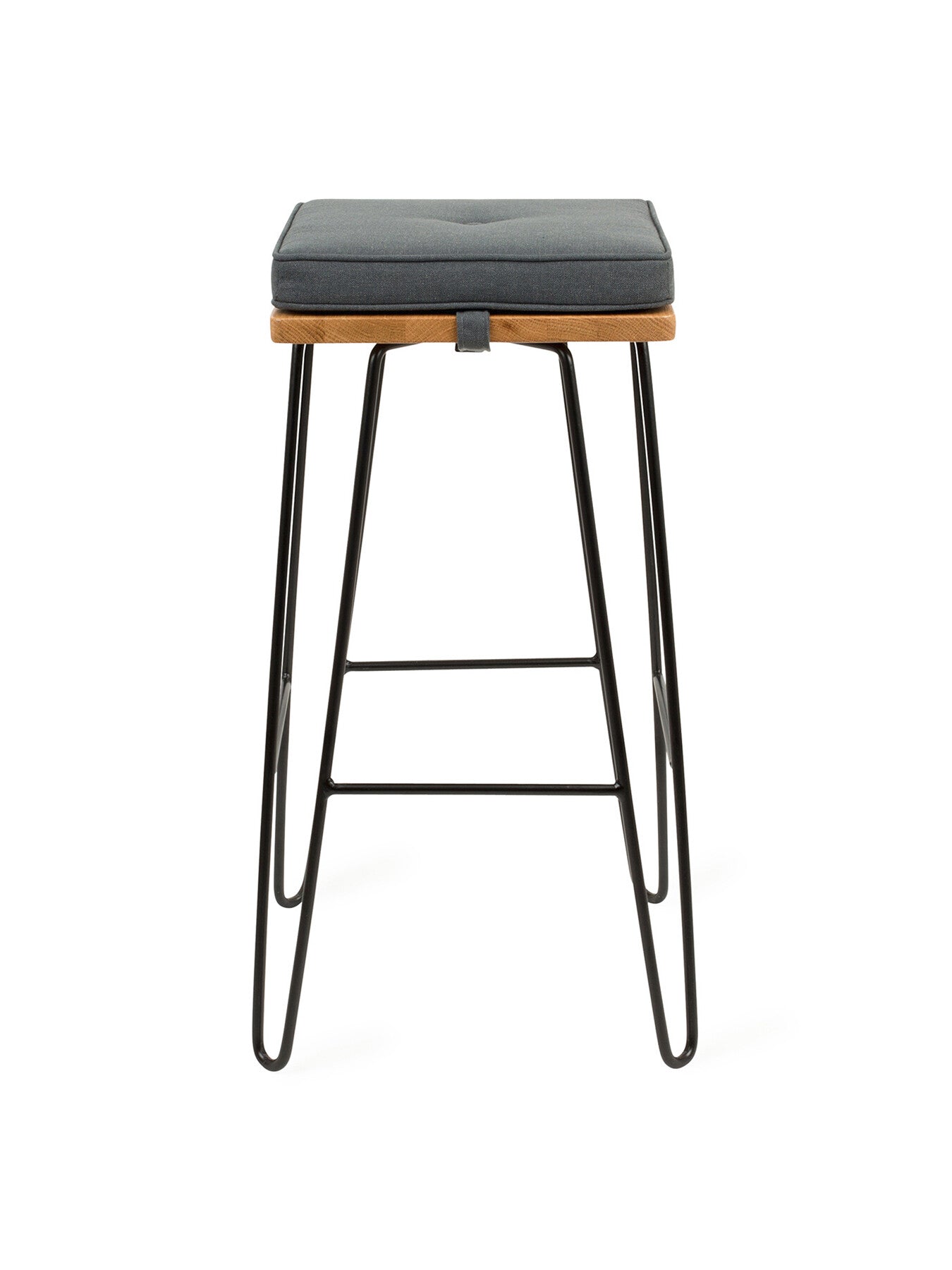 Brunel Bar Stool Cushion Grey