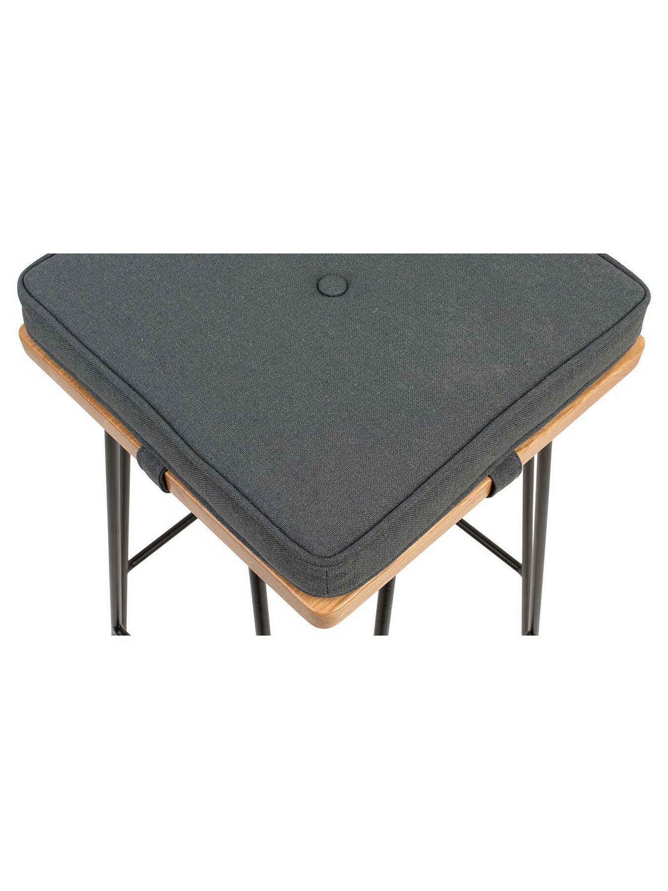 Brunel Bar Stool Cushion Grey