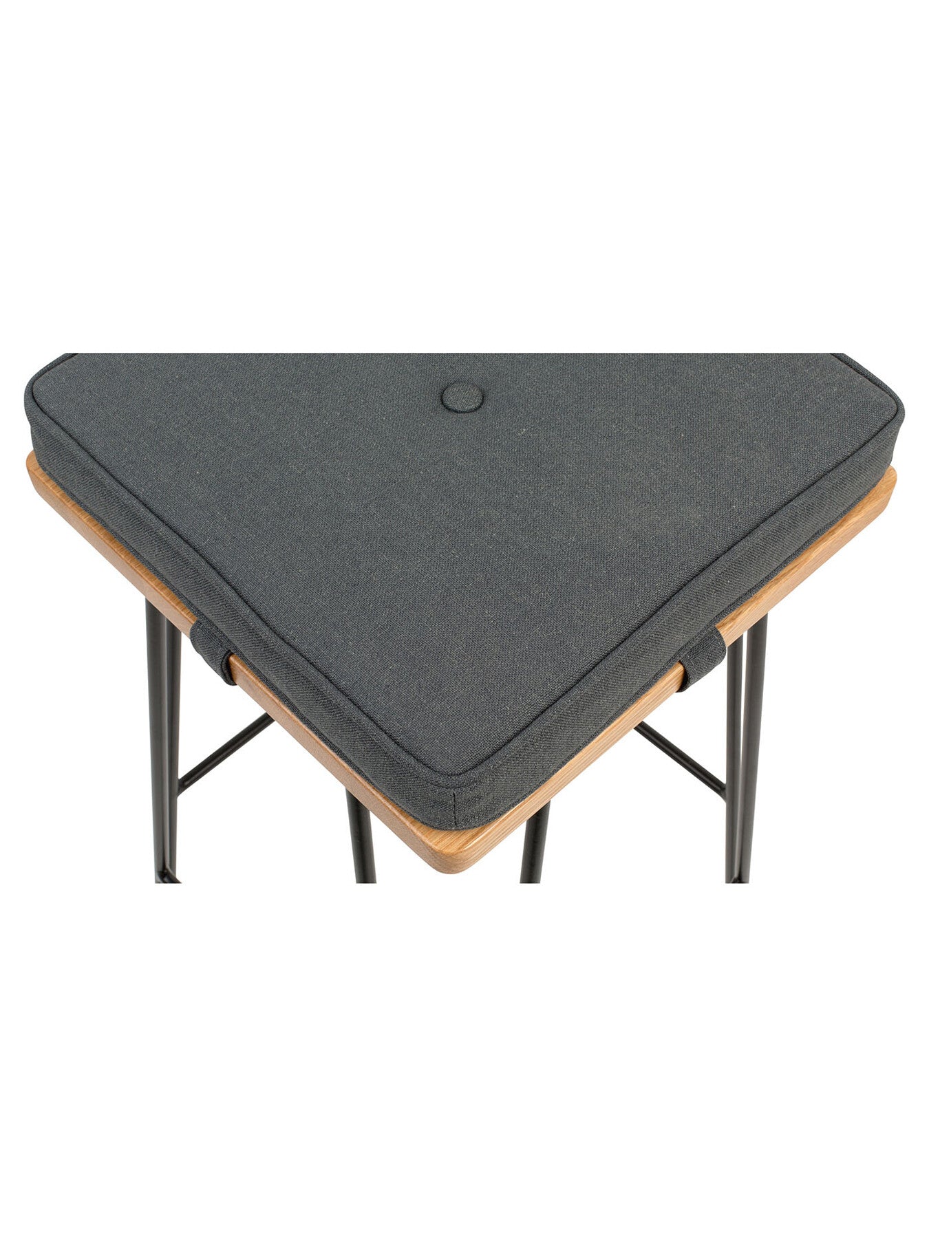 Brunel Bar Stool Cushion Grey