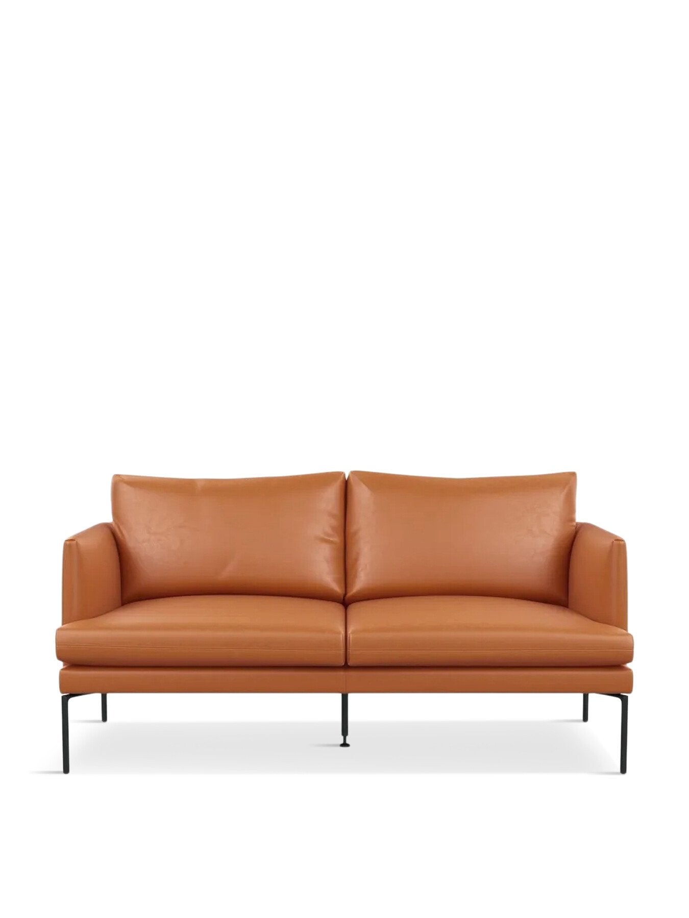 Matera 2 Seater Sofa Daino Leather Treacle