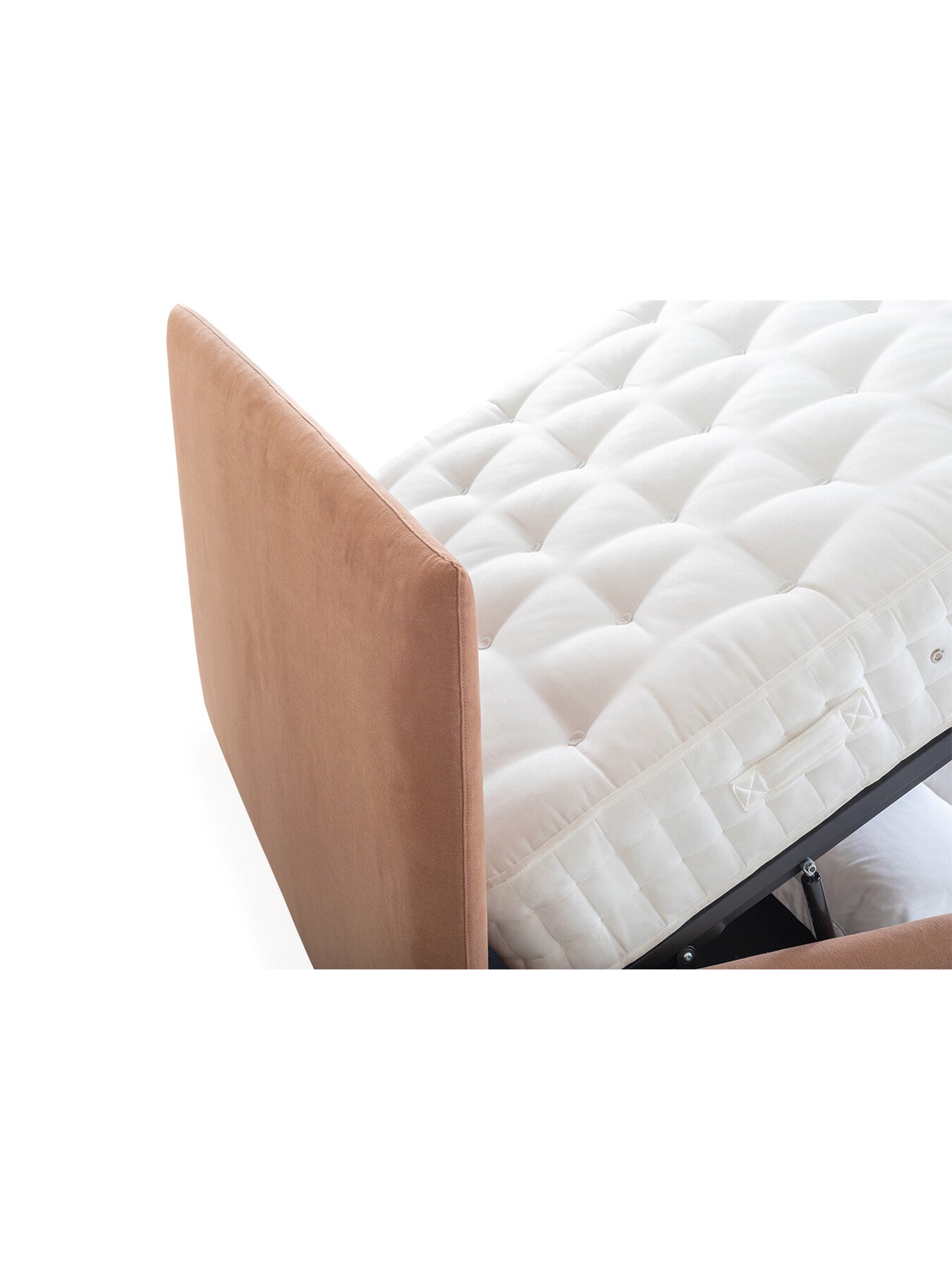 Alba Storage Bed King Siena Cotton Clay