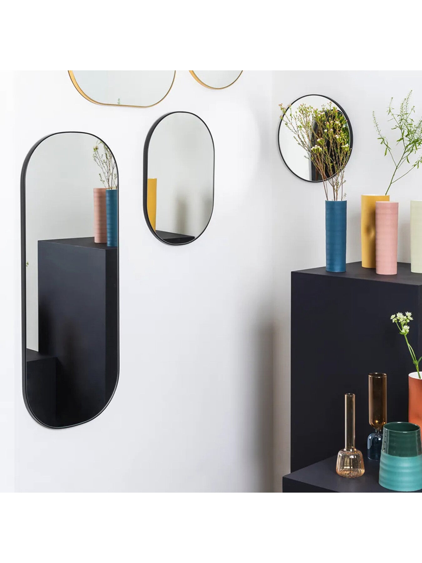 Fine Edge Mirror Oval