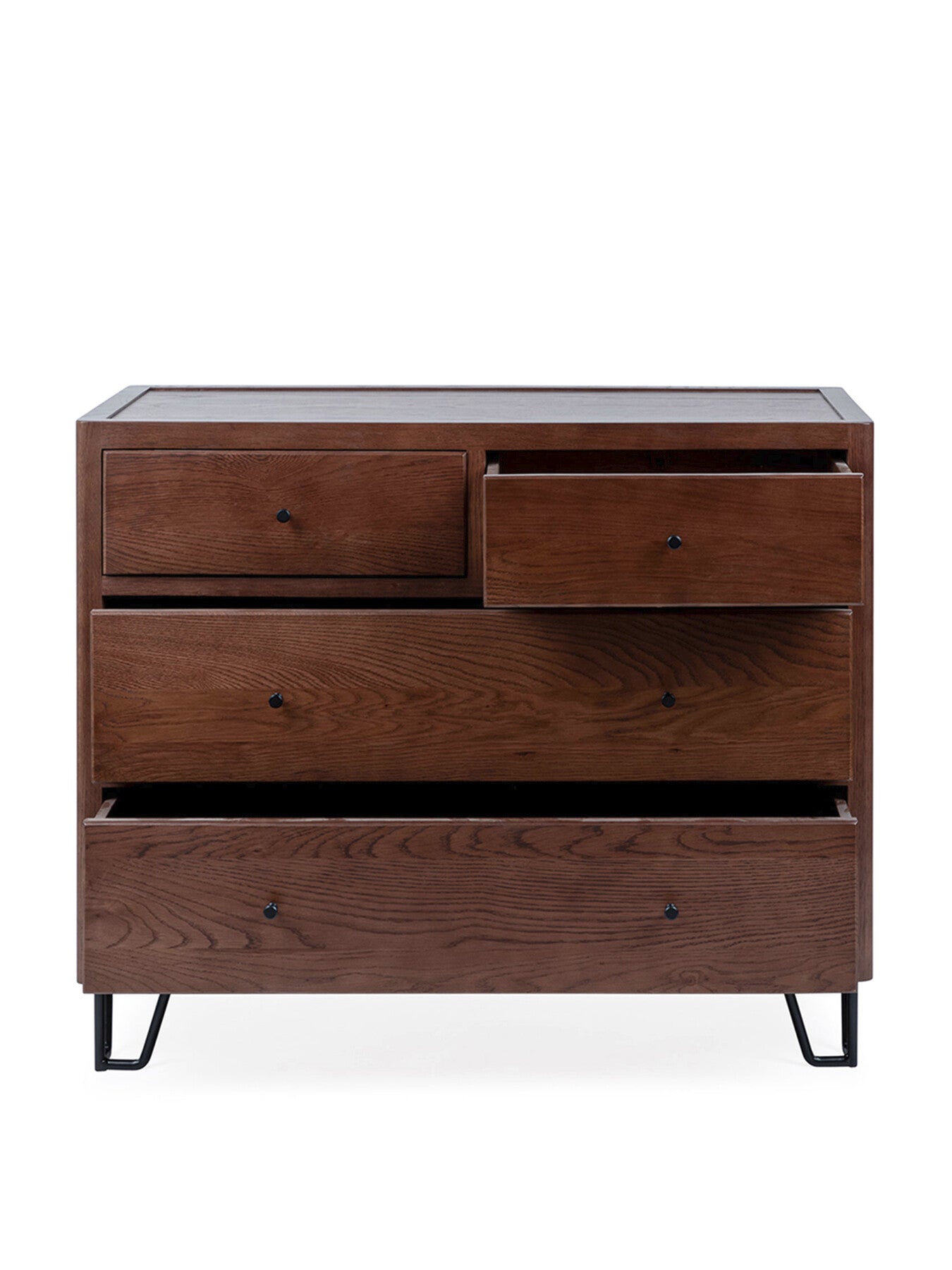 Brunel Low Chest Dark Wood