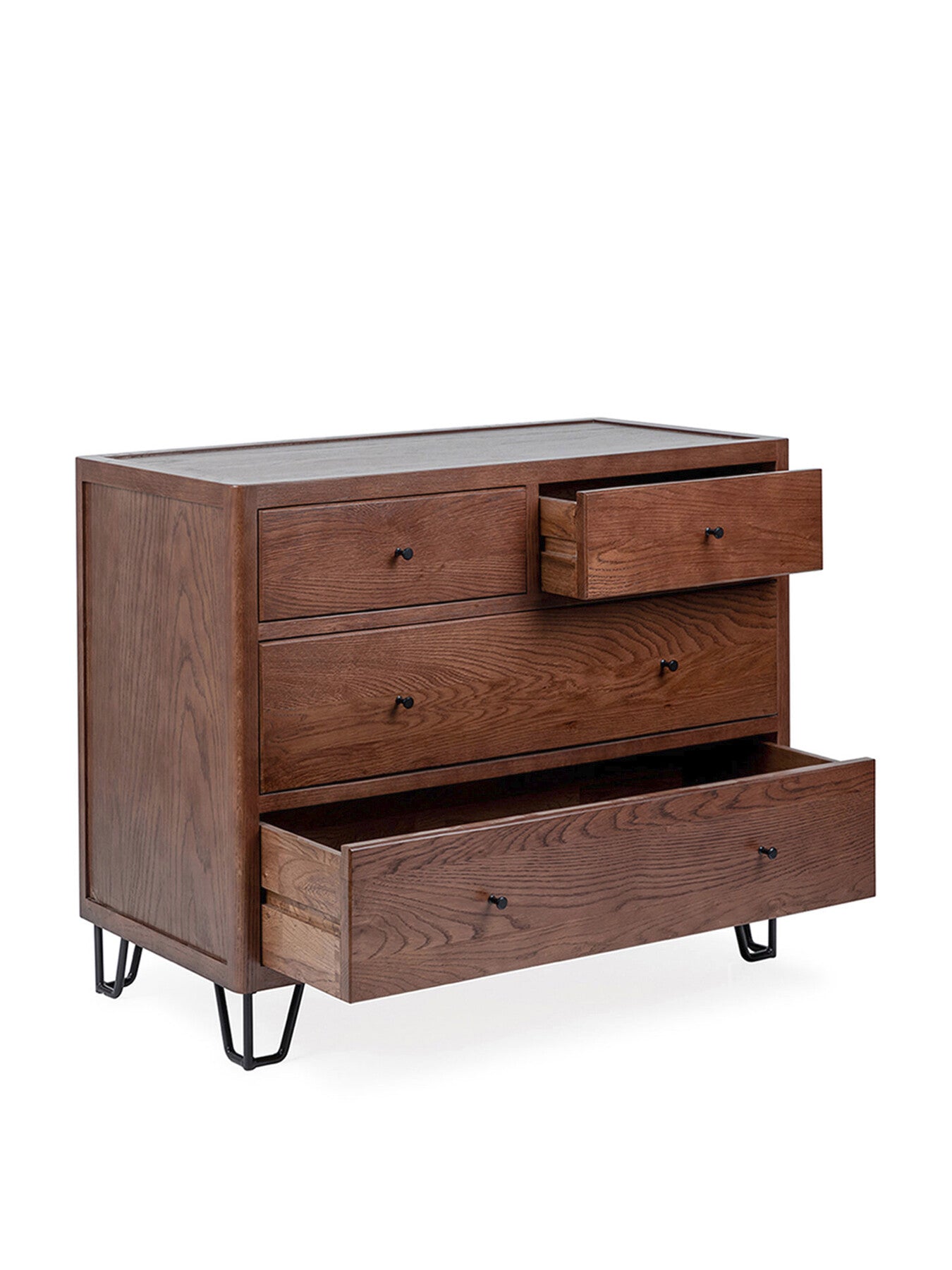 Brunel Low Chest Dark Wood