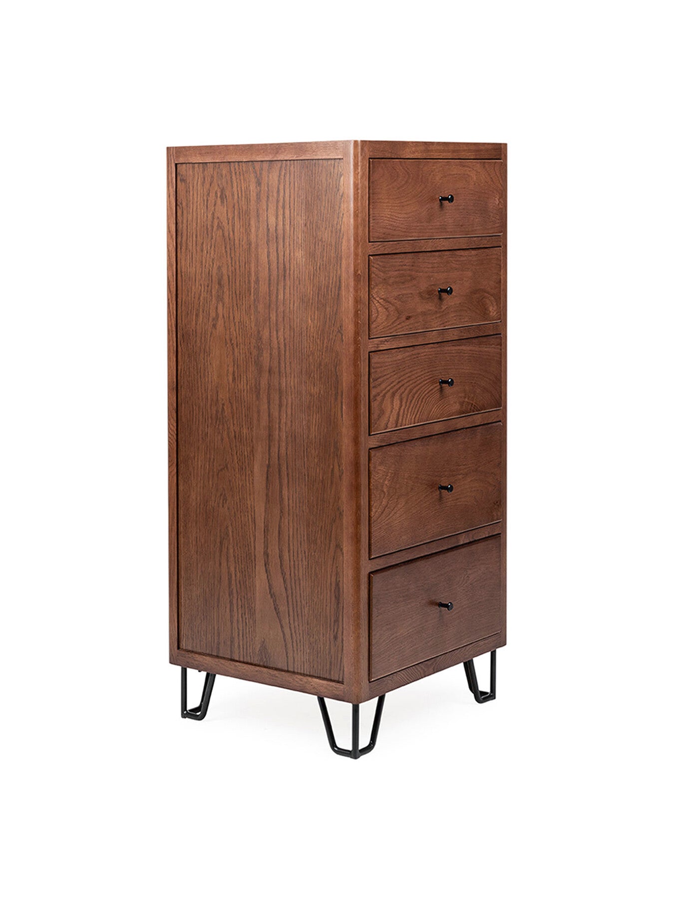 Brunel Tall Chest Dark Wood