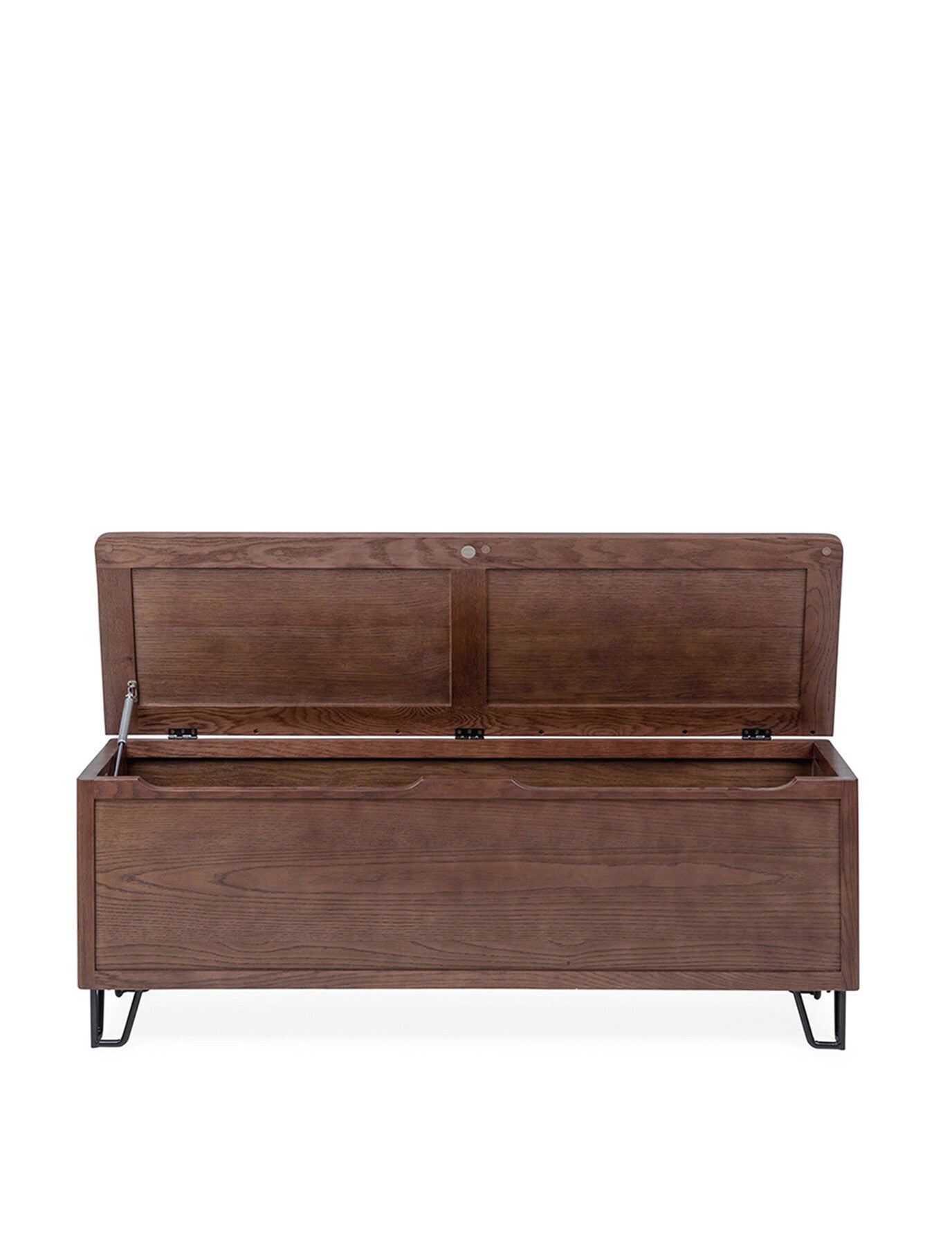 Brunel Blanket Box Dark Wood