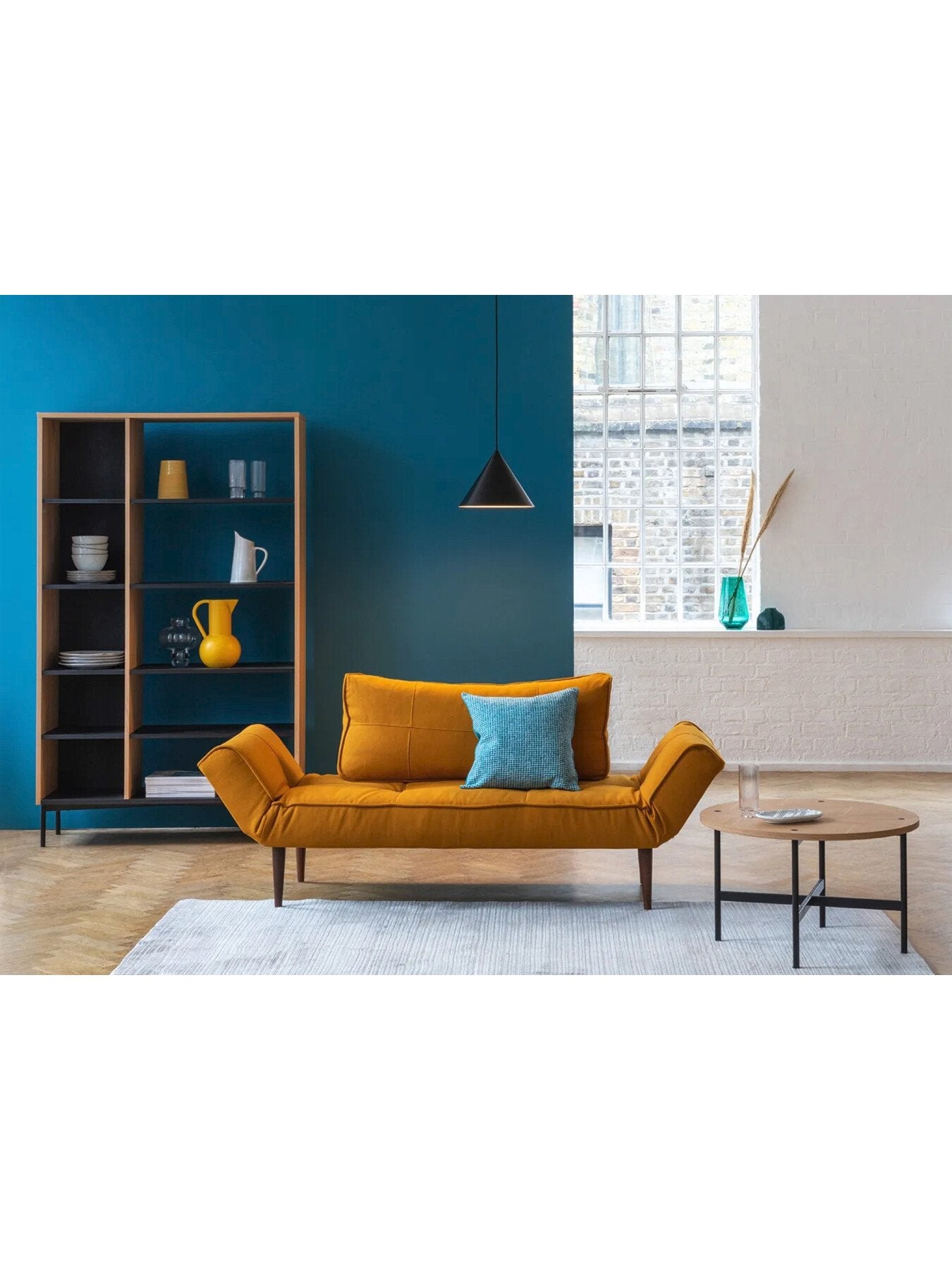 Tilt Sofa Bed Dessin Mustard