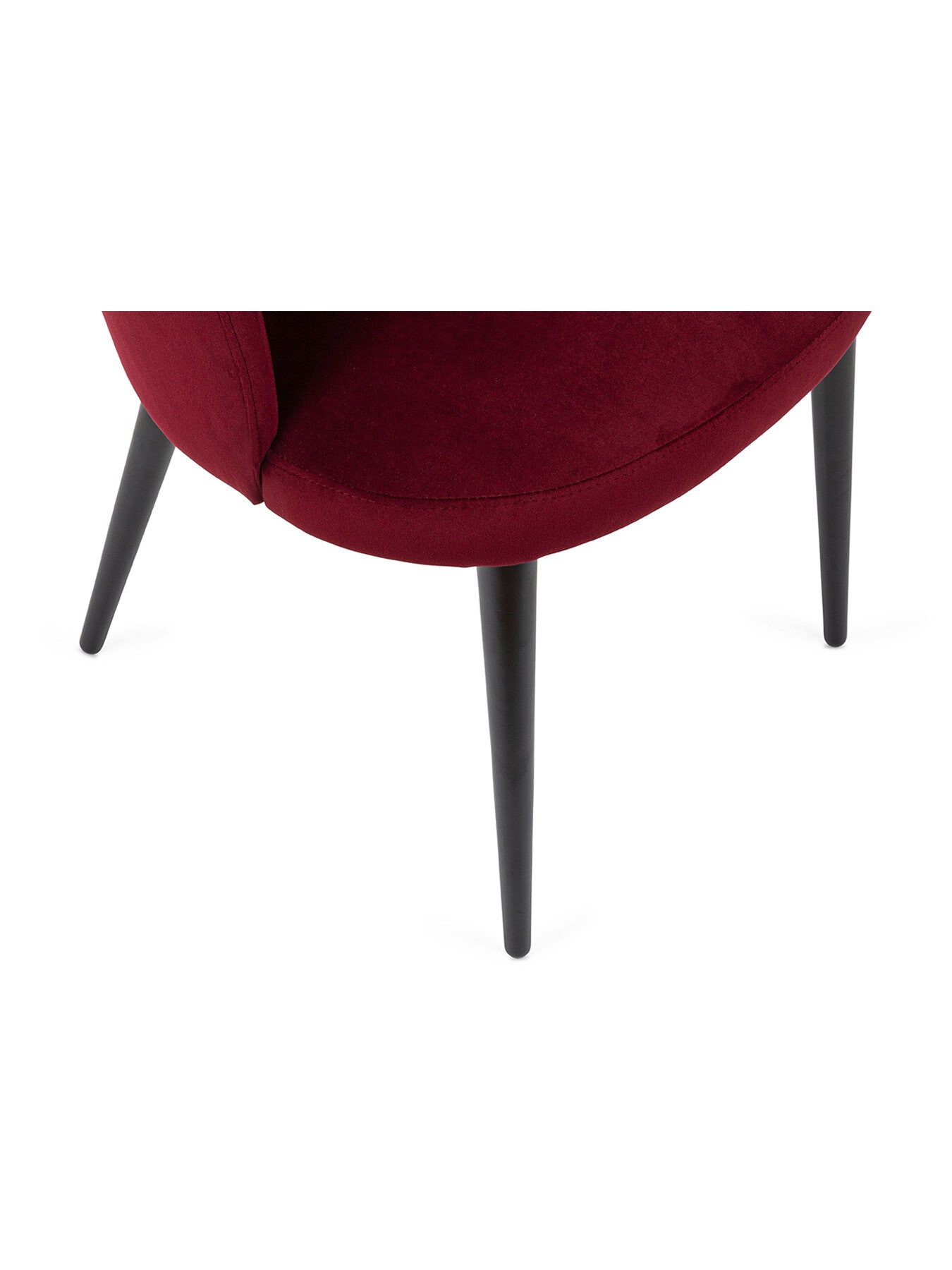 Austen Dining Chair Plush Velvet Black