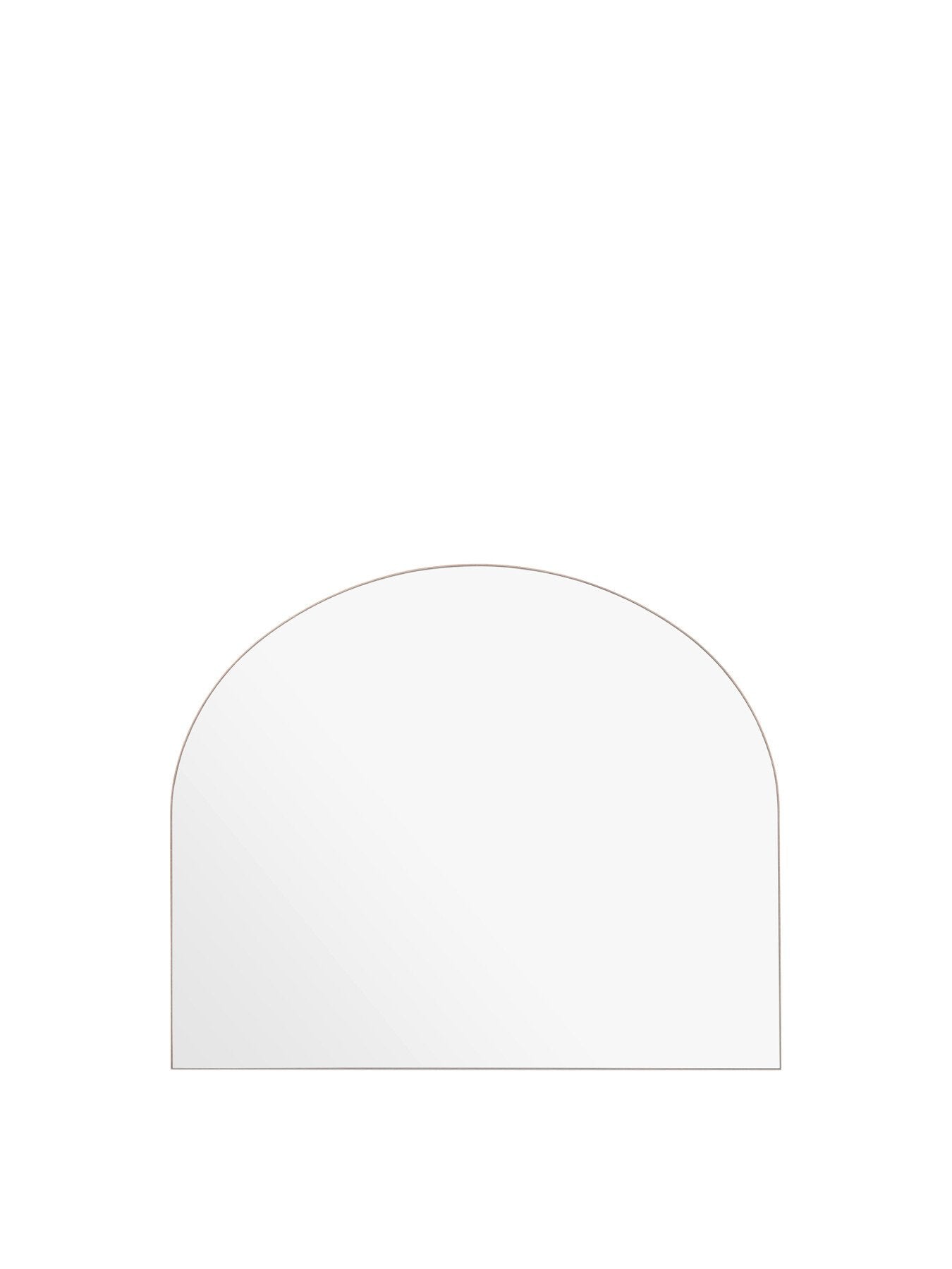 Fine Wood Mirror Over Mantle