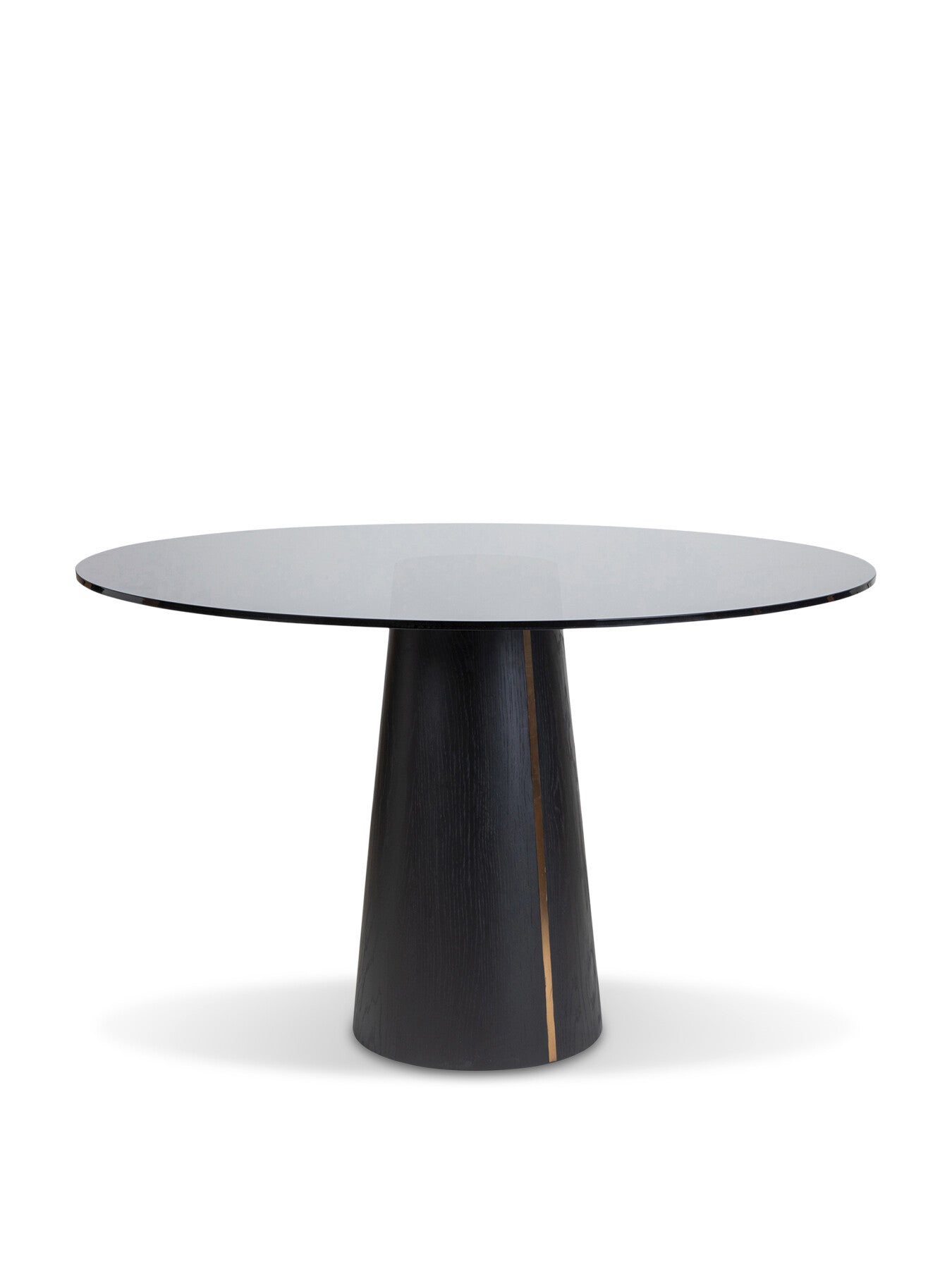 Totem Pedestal Dining Table Glass