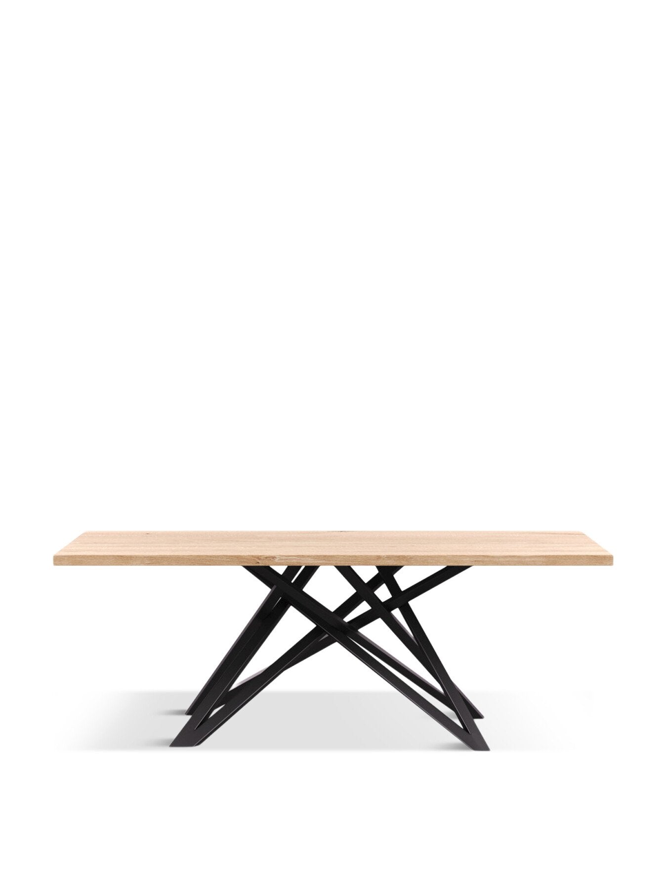 Vienna Table White Oak Straight Edge