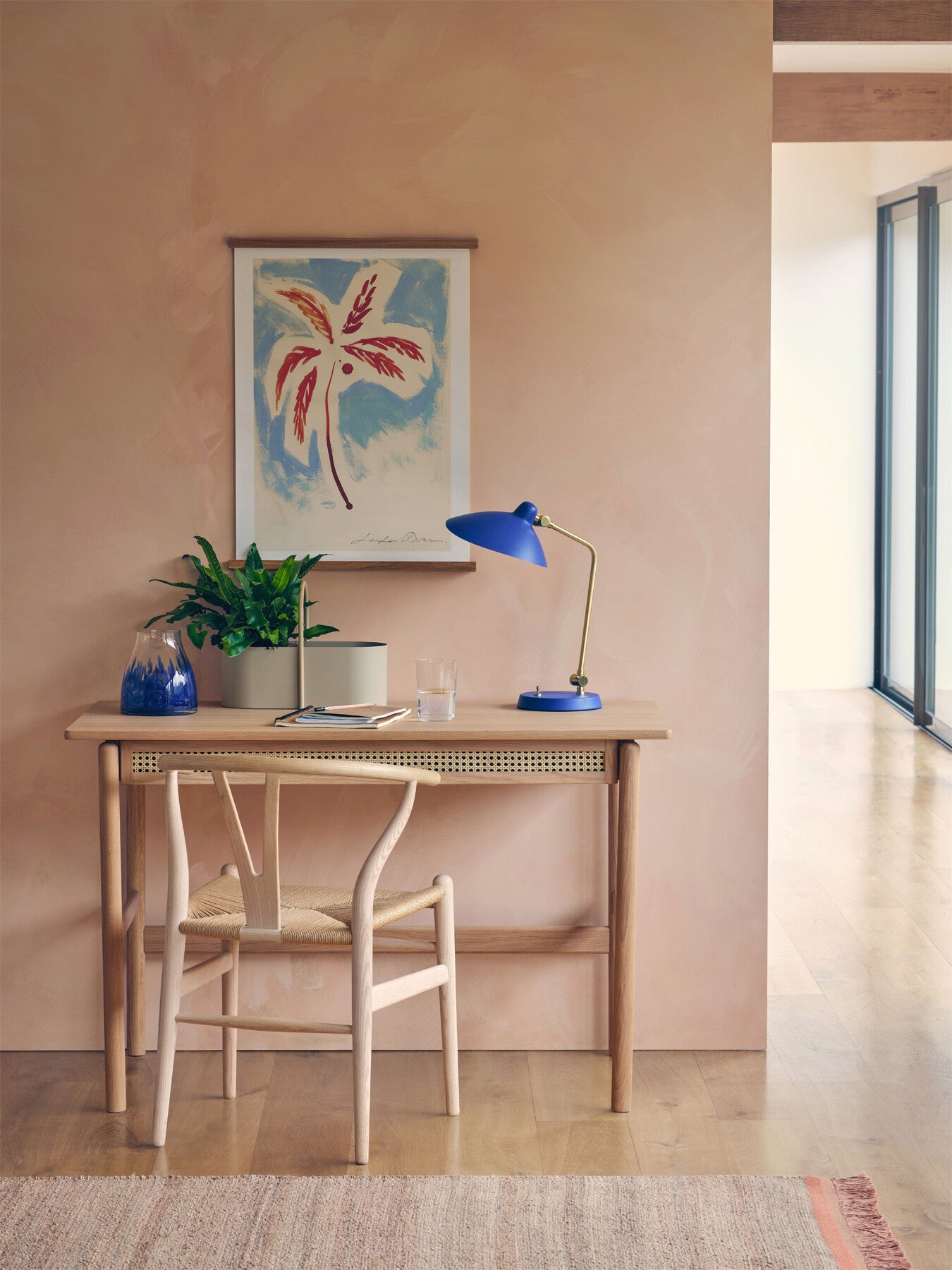 Dapple Vase Blue