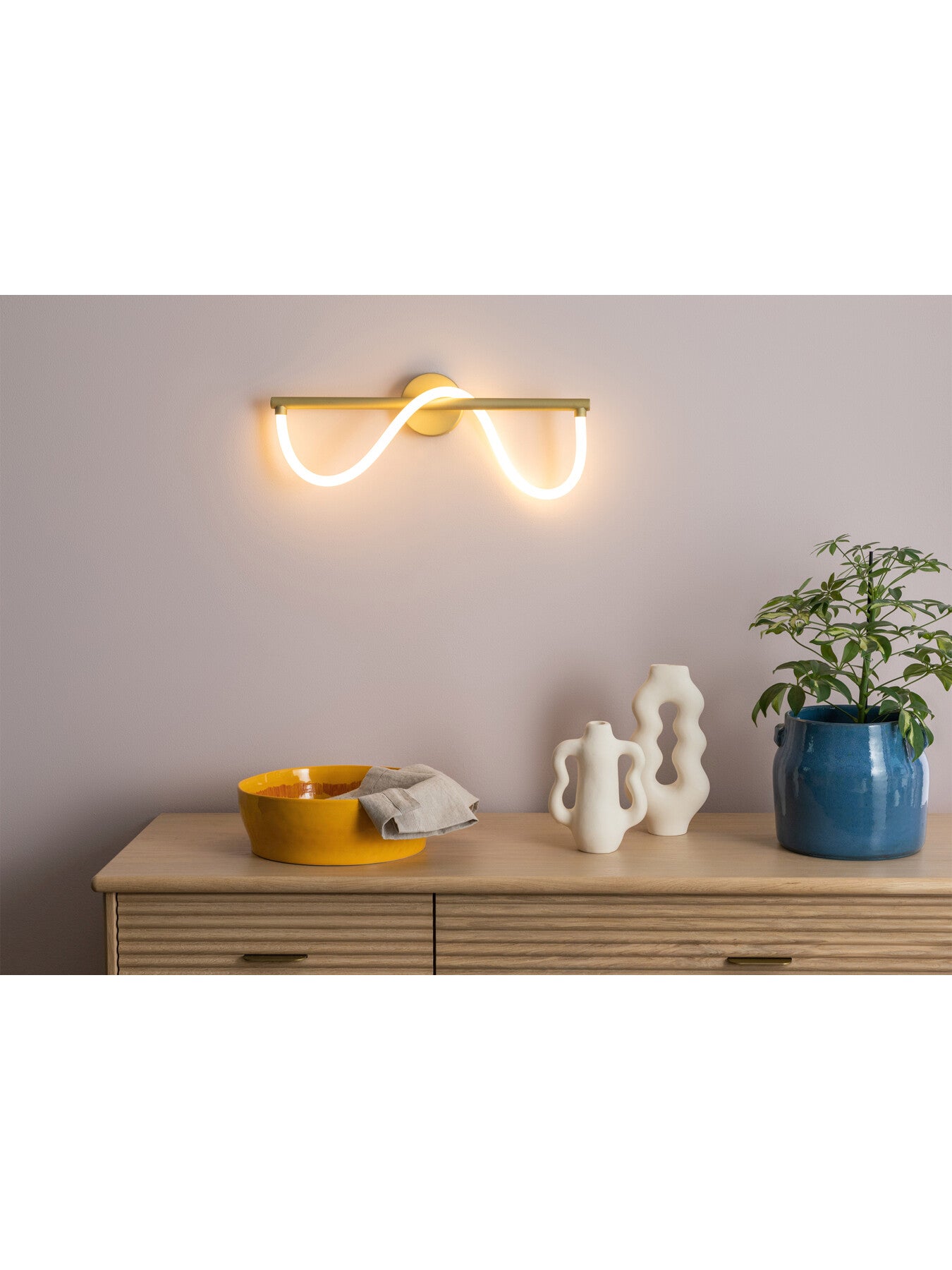 Wave LED Wall Light