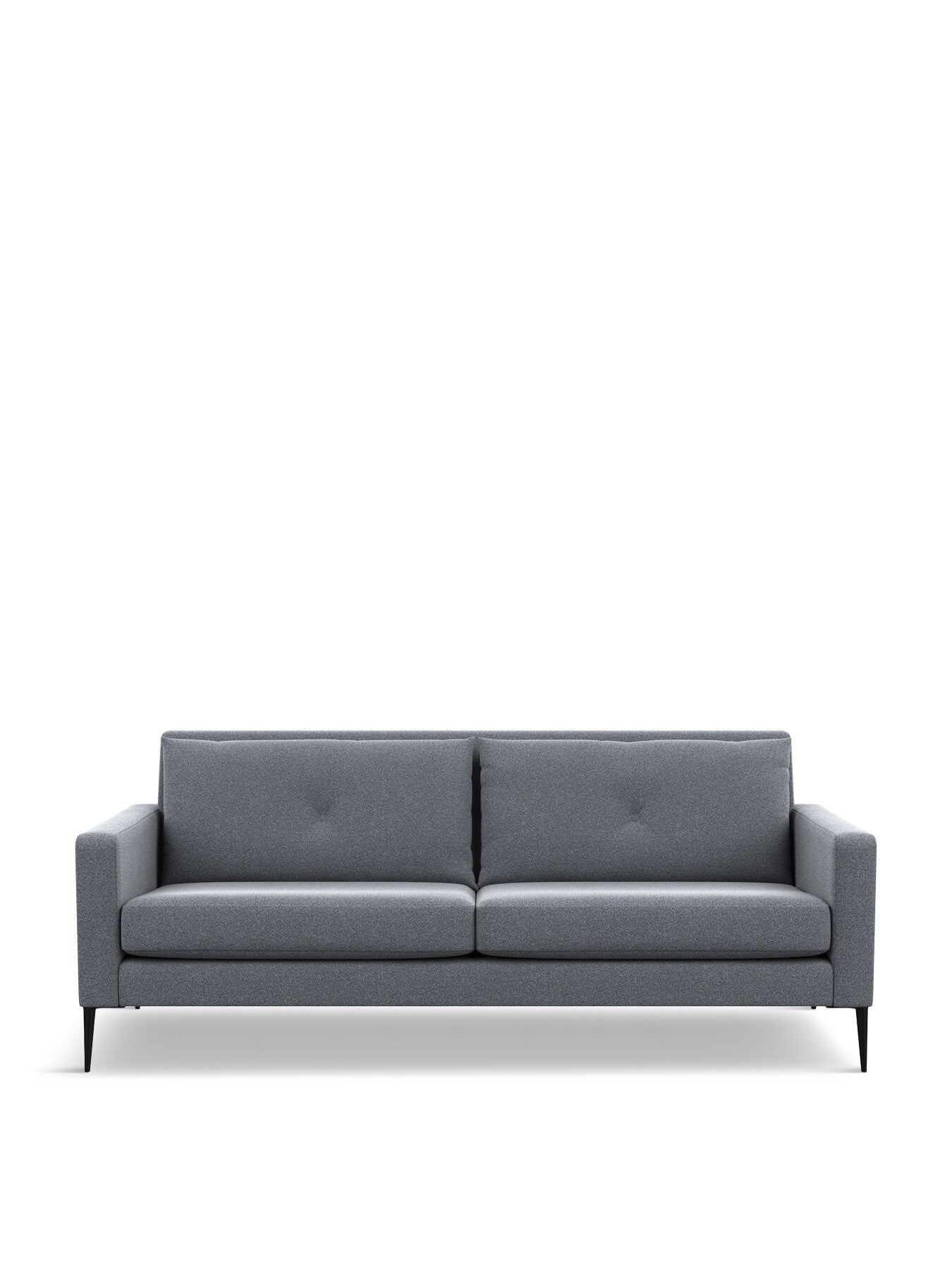 Brunel 3 Seater Boucle Steel