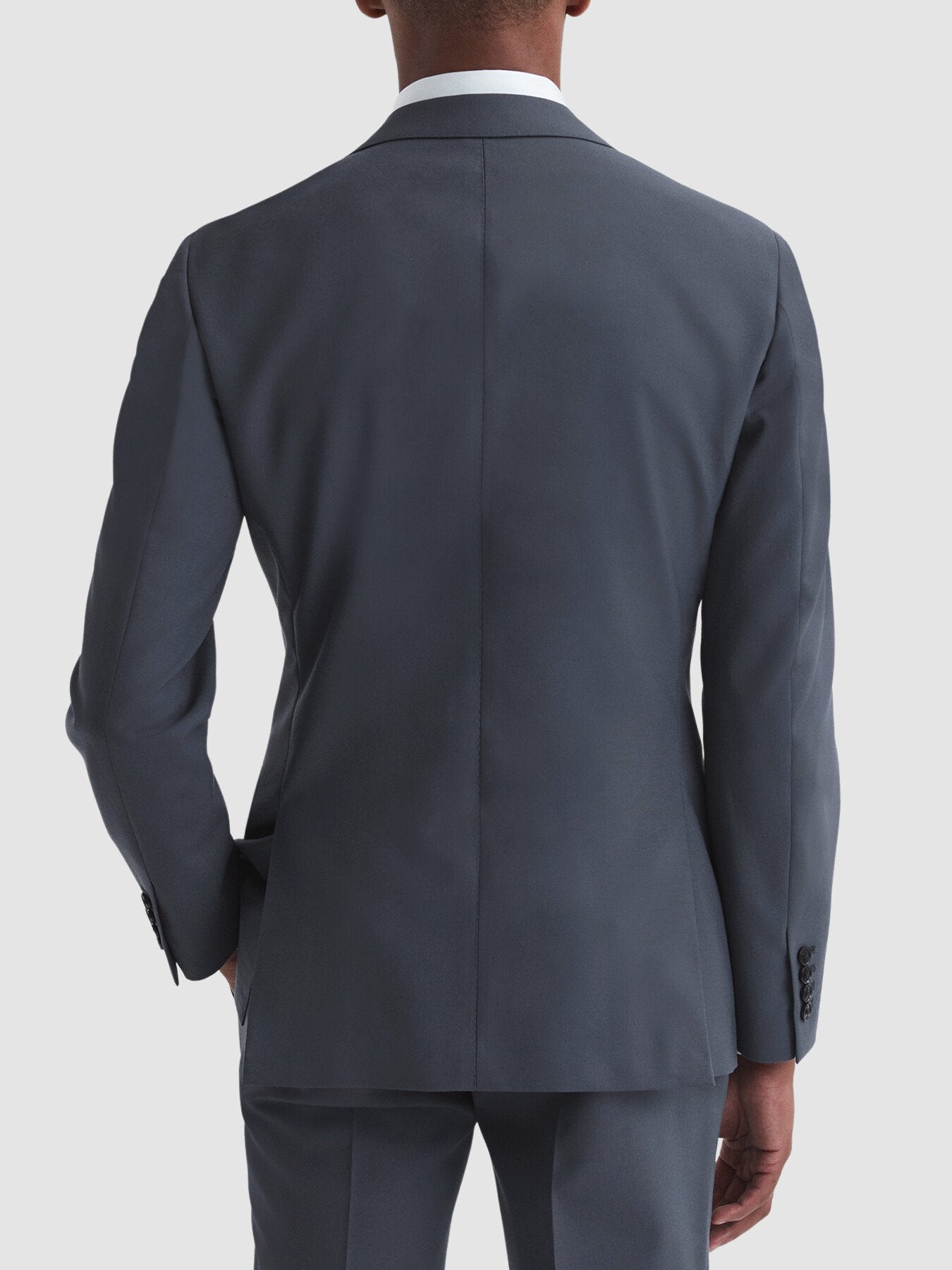 Fine Single Breasted Wool Blazer