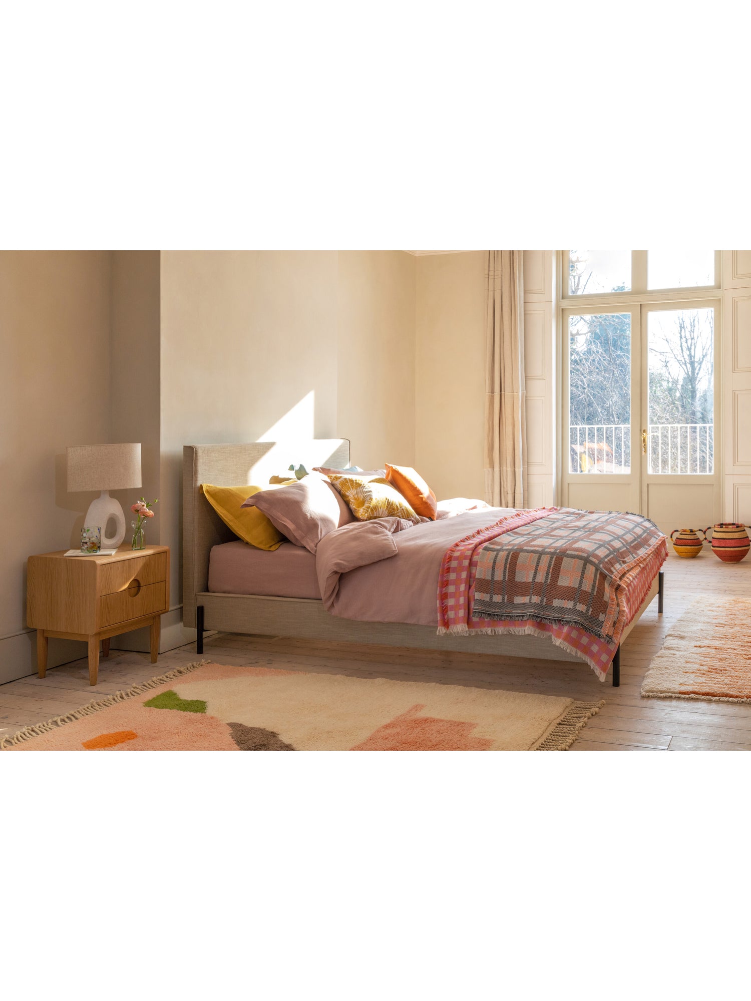 Washed Linen Fitted Sheet