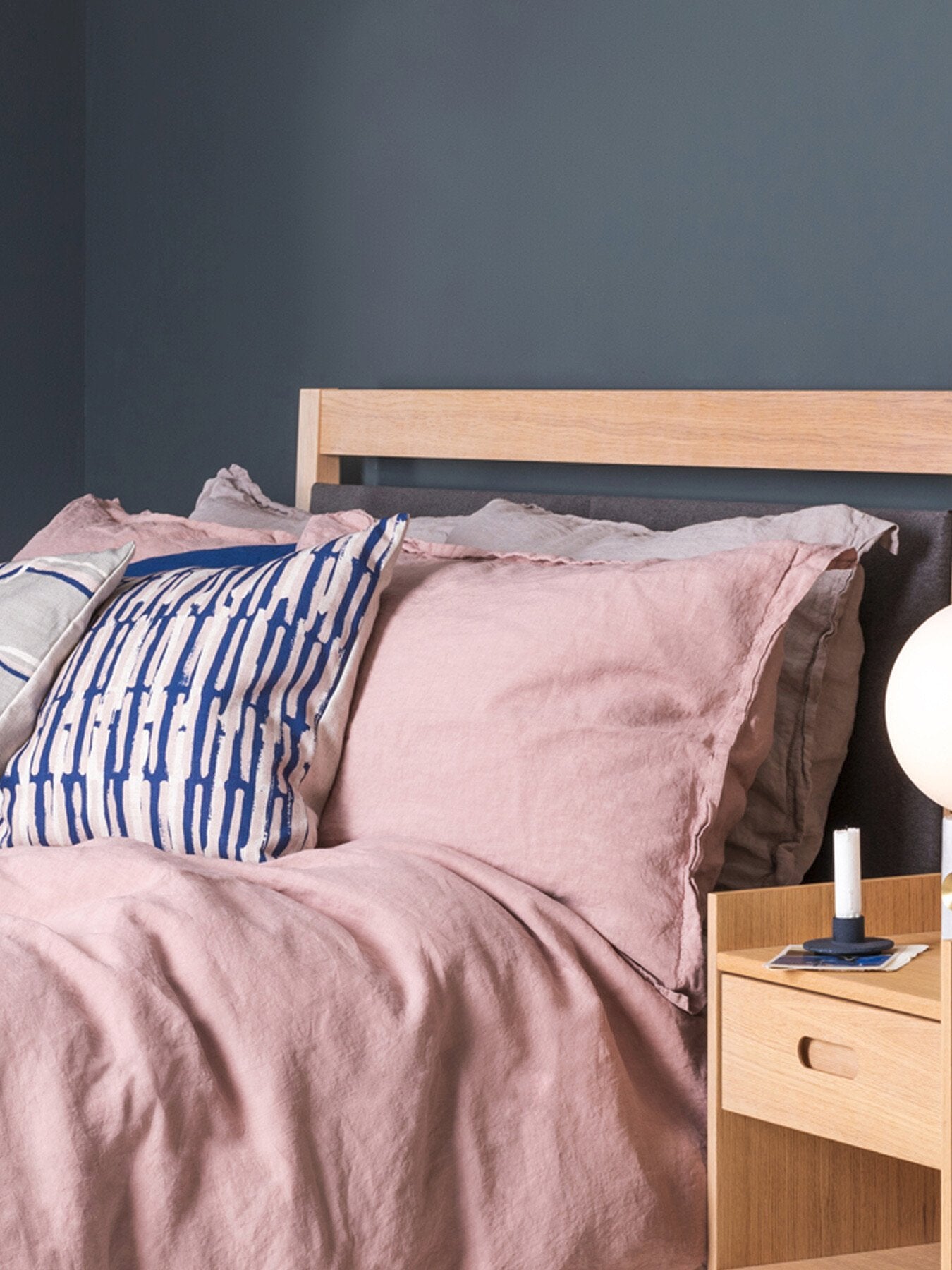 Washed Linen Oxford Pillowcase