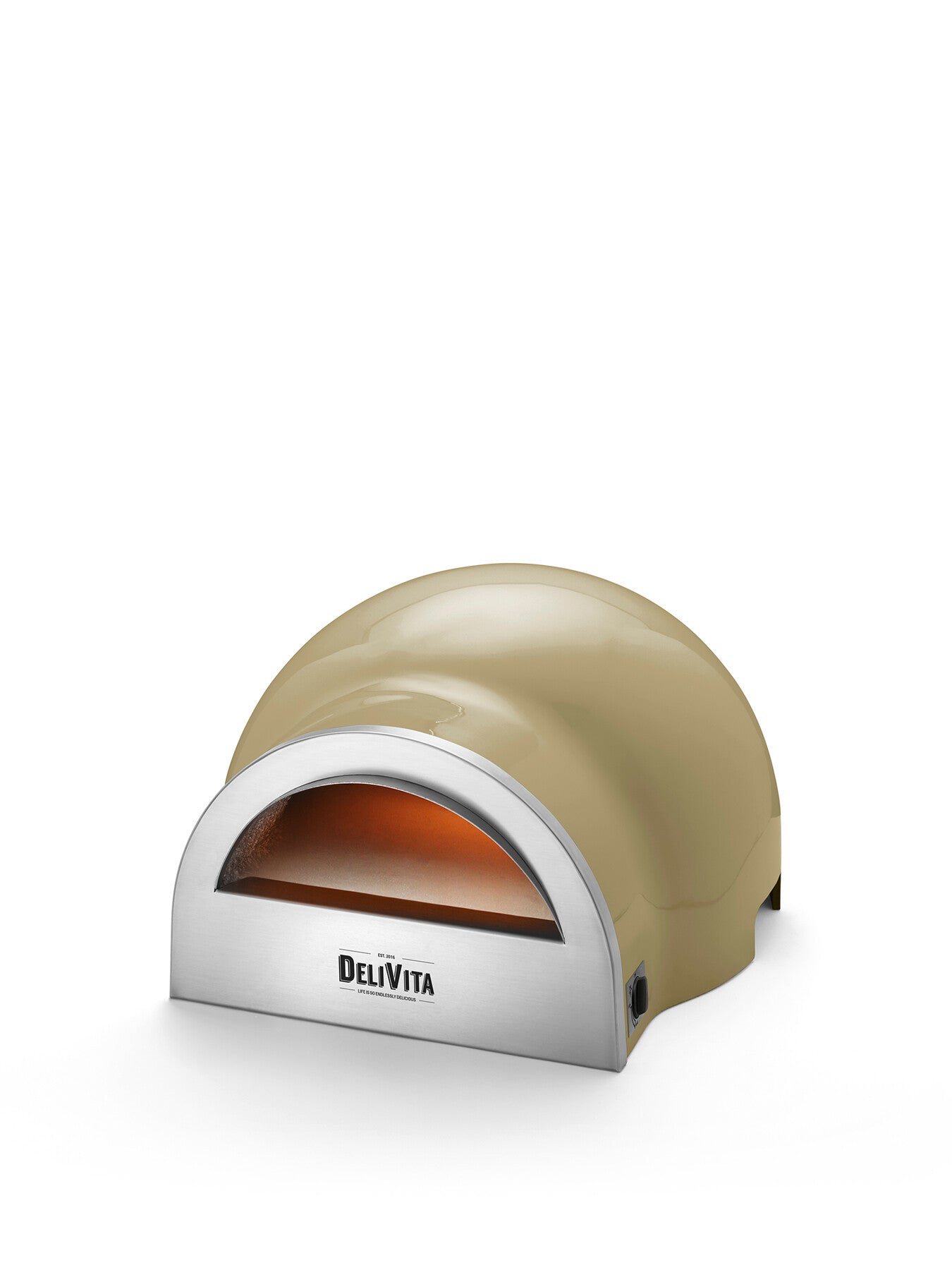 Delvita Gas Eco Oven Olive Green