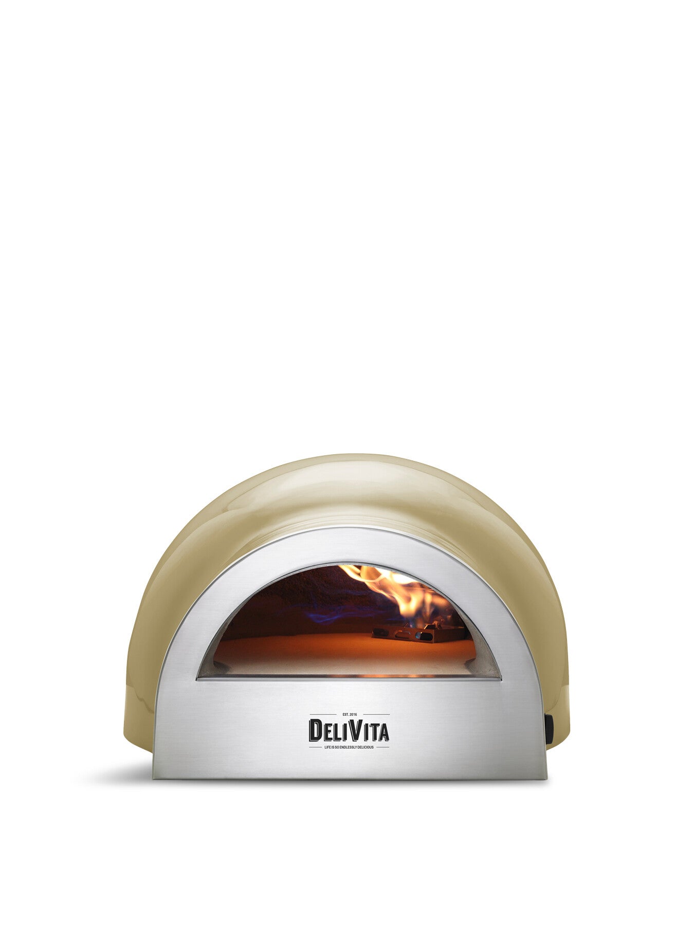 Delvita Gas Eco Oven Olive Green