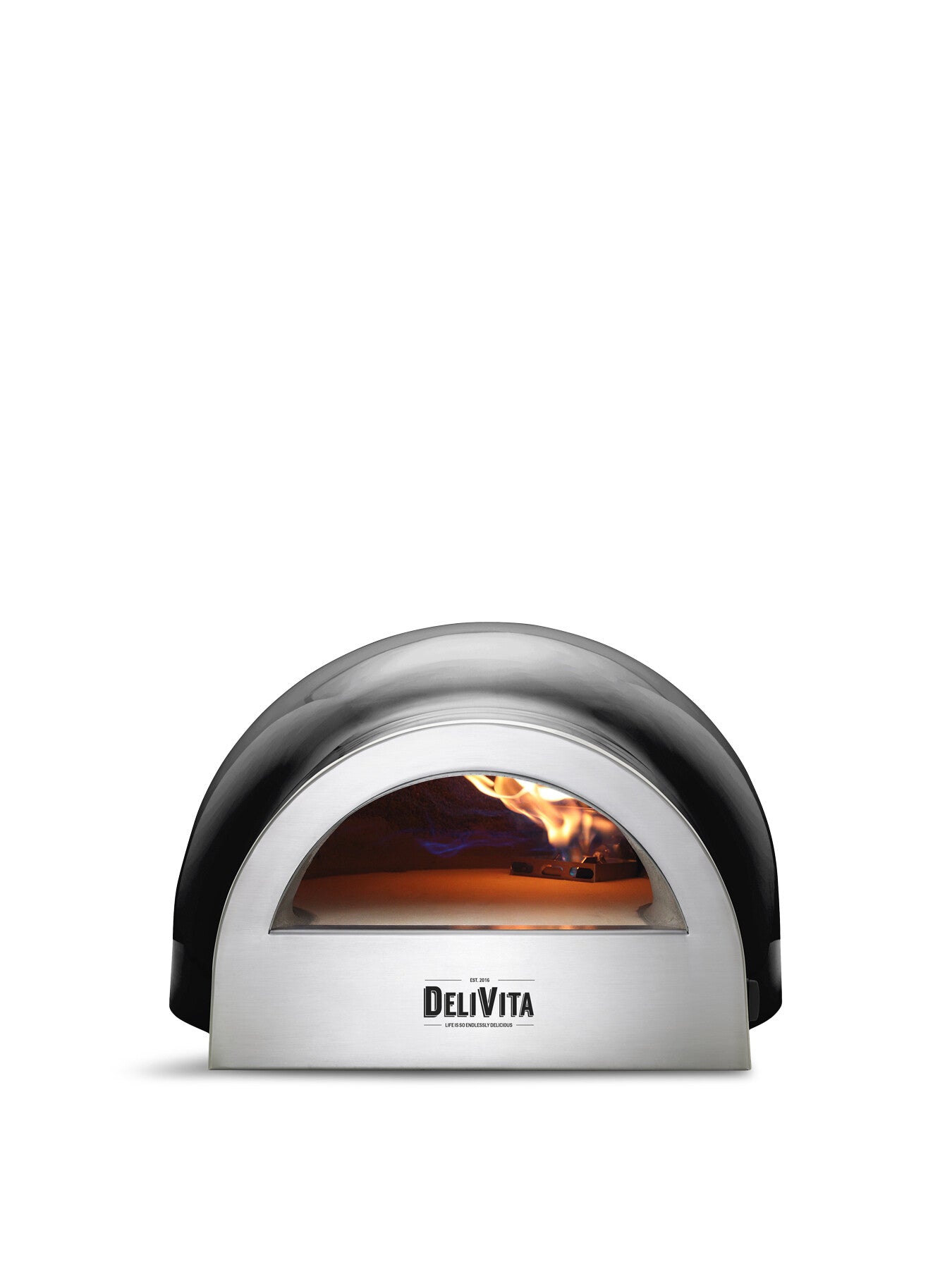 Delvita Gas Eco Oven Very Black