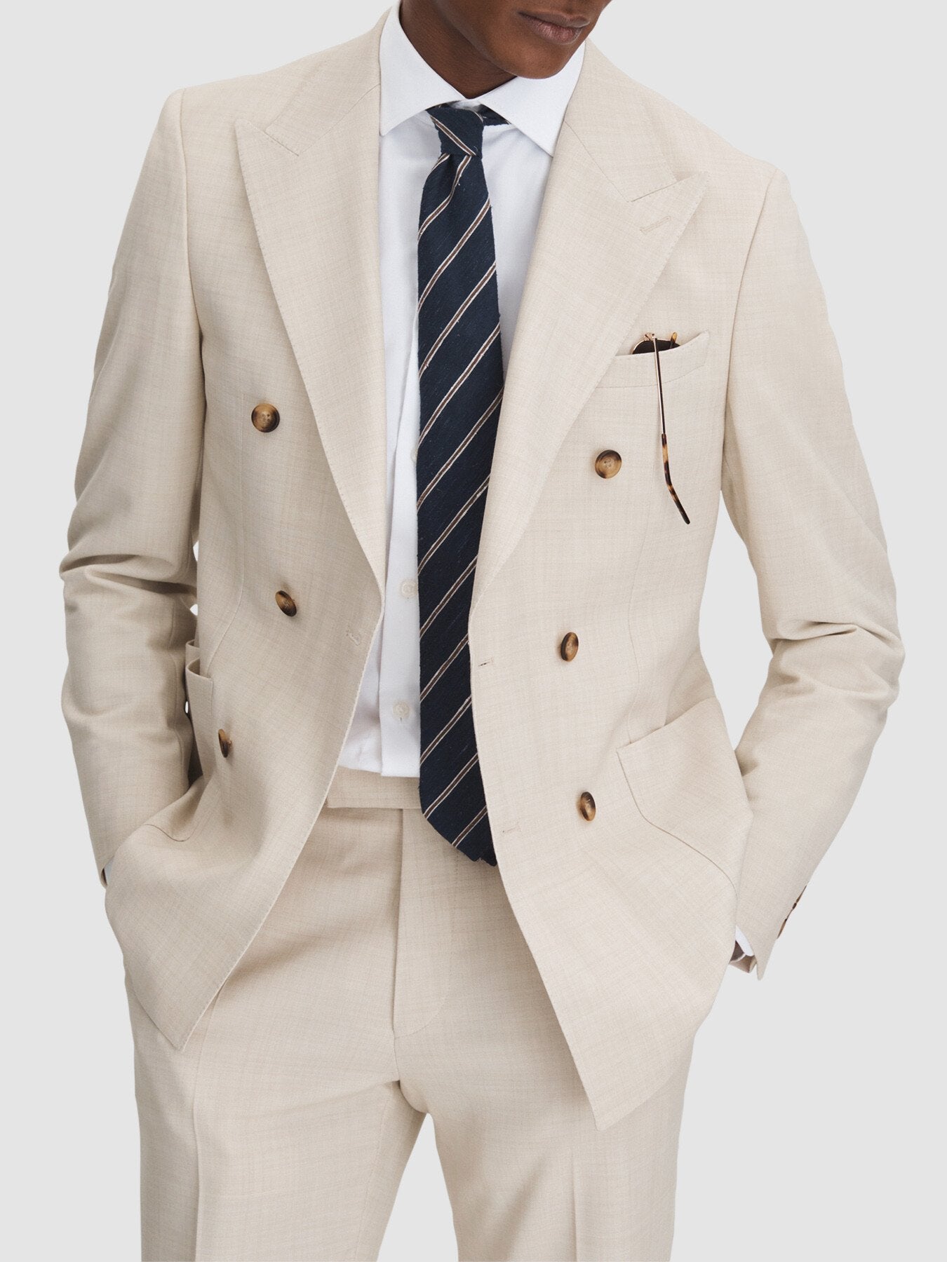 Belmont Slim Fit Double Breasted Blazer