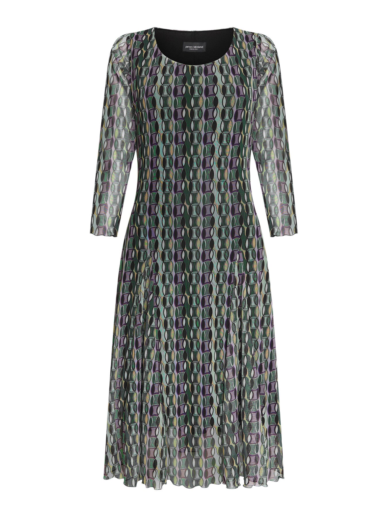 Sheer Sleeve Boho Dress