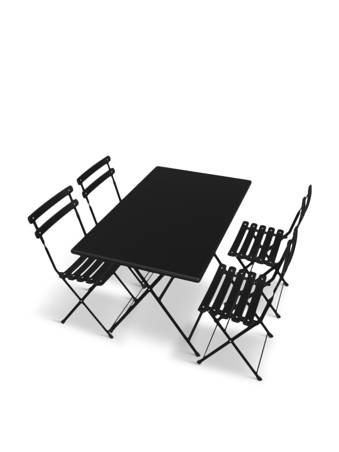 Arc En Ciel Foldable 4-Seater Dining Set