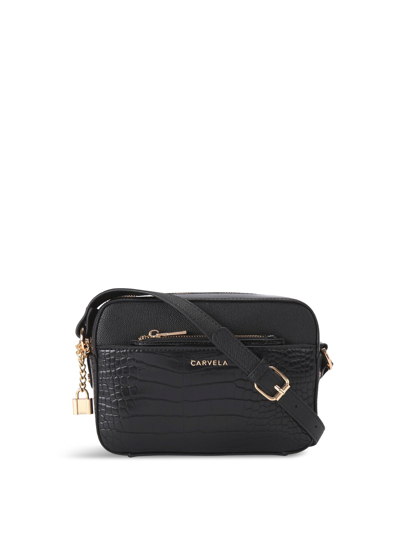 Latte Camera Cross Body Bag