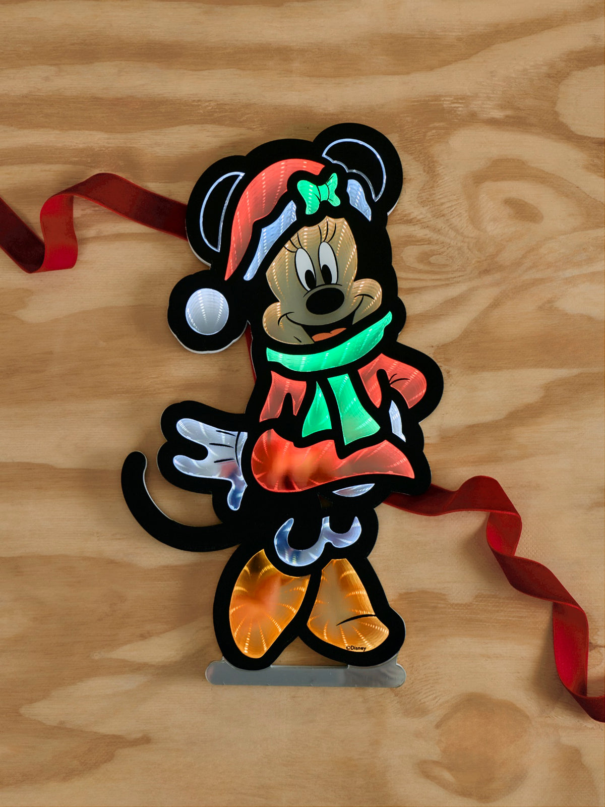 Infinity Minnie With Scarf Light 40cm - Multi