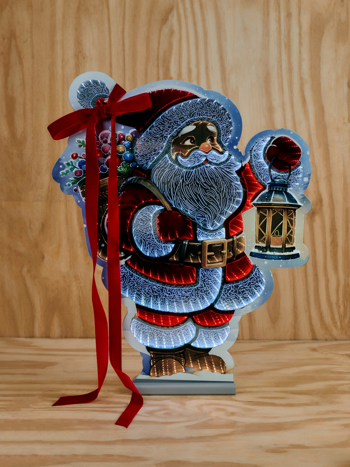 Infinity Santa with Lantern 60cm