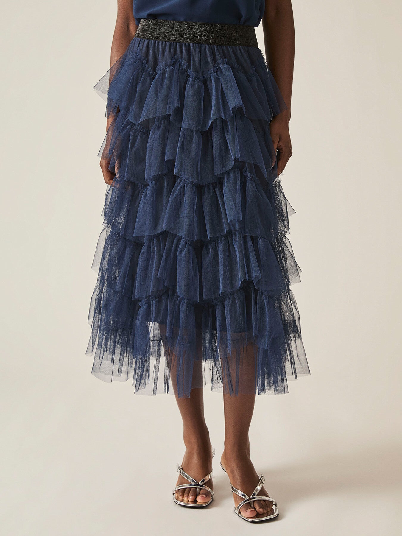 Organza Ruffle Skirt