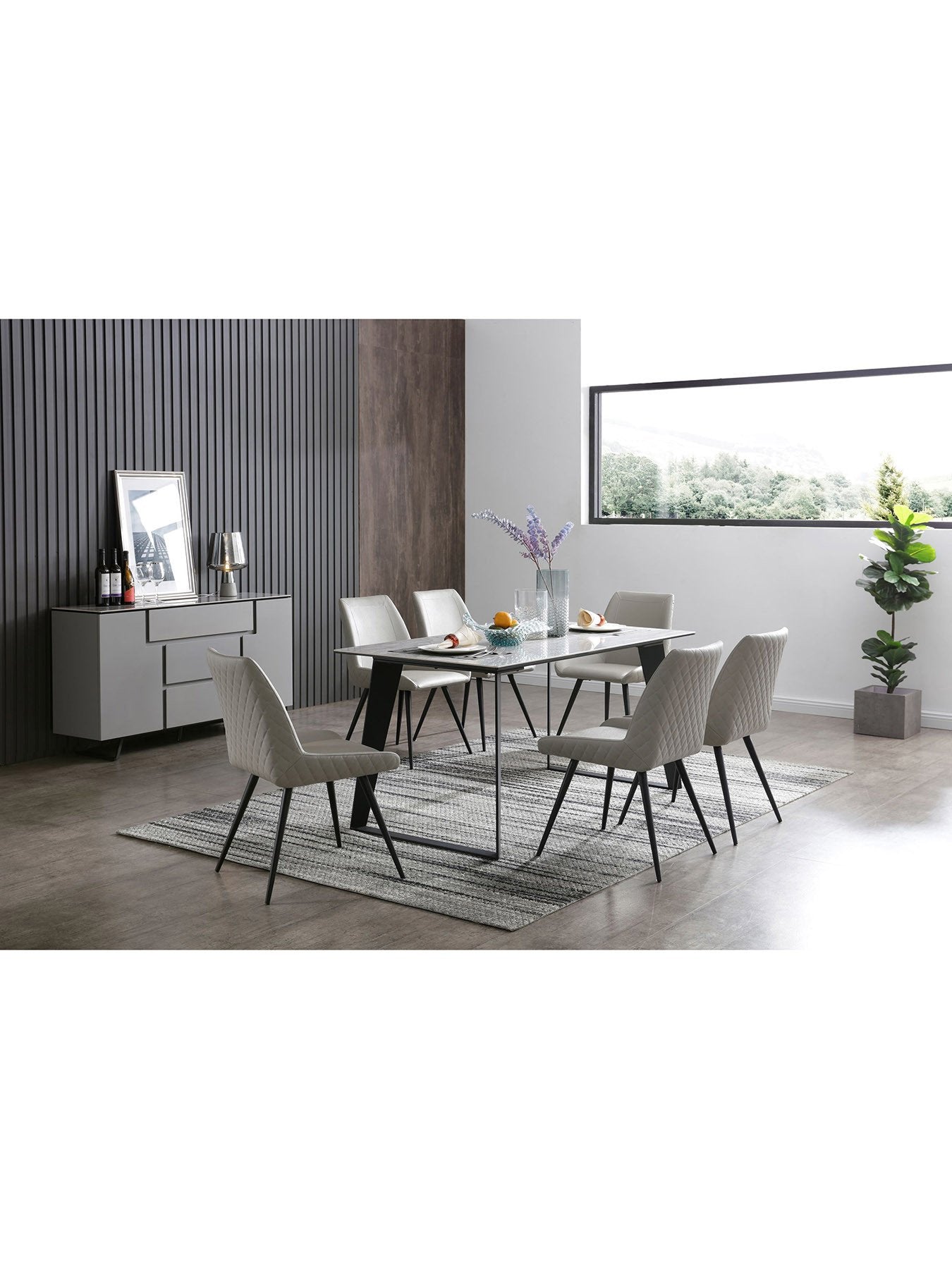 Morada Fixed Top Dining Table
