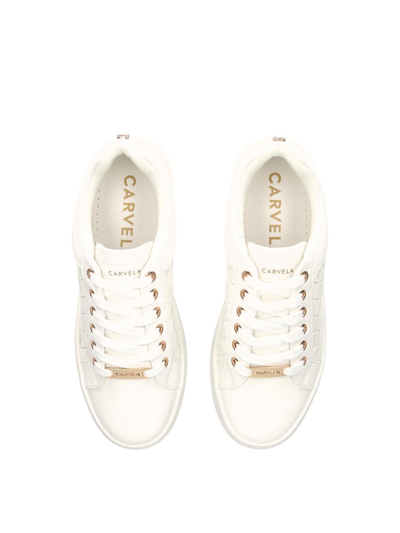 Checker Trainers White
