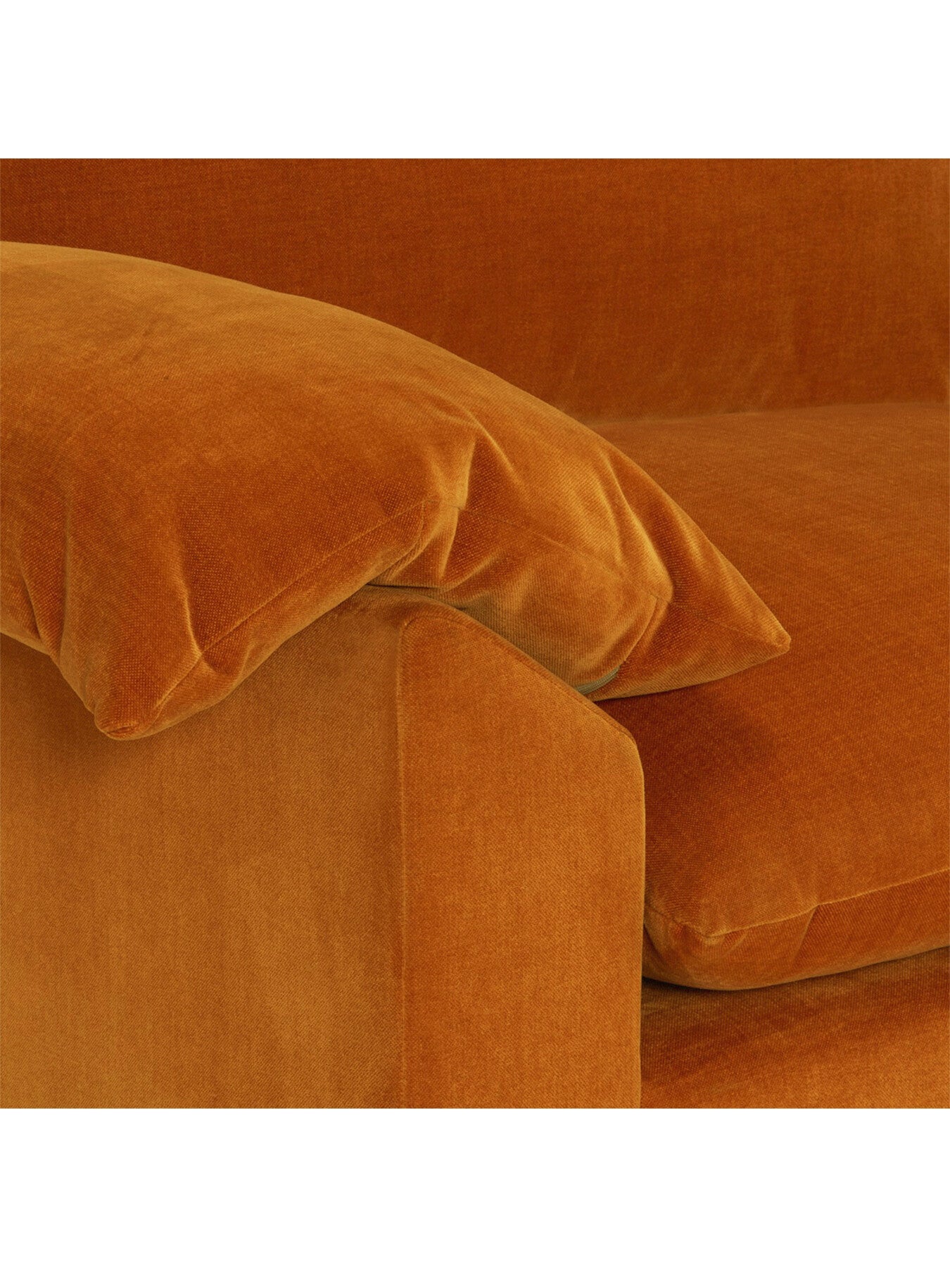 Hoxton Chenille Fabric Snuggle Armchair