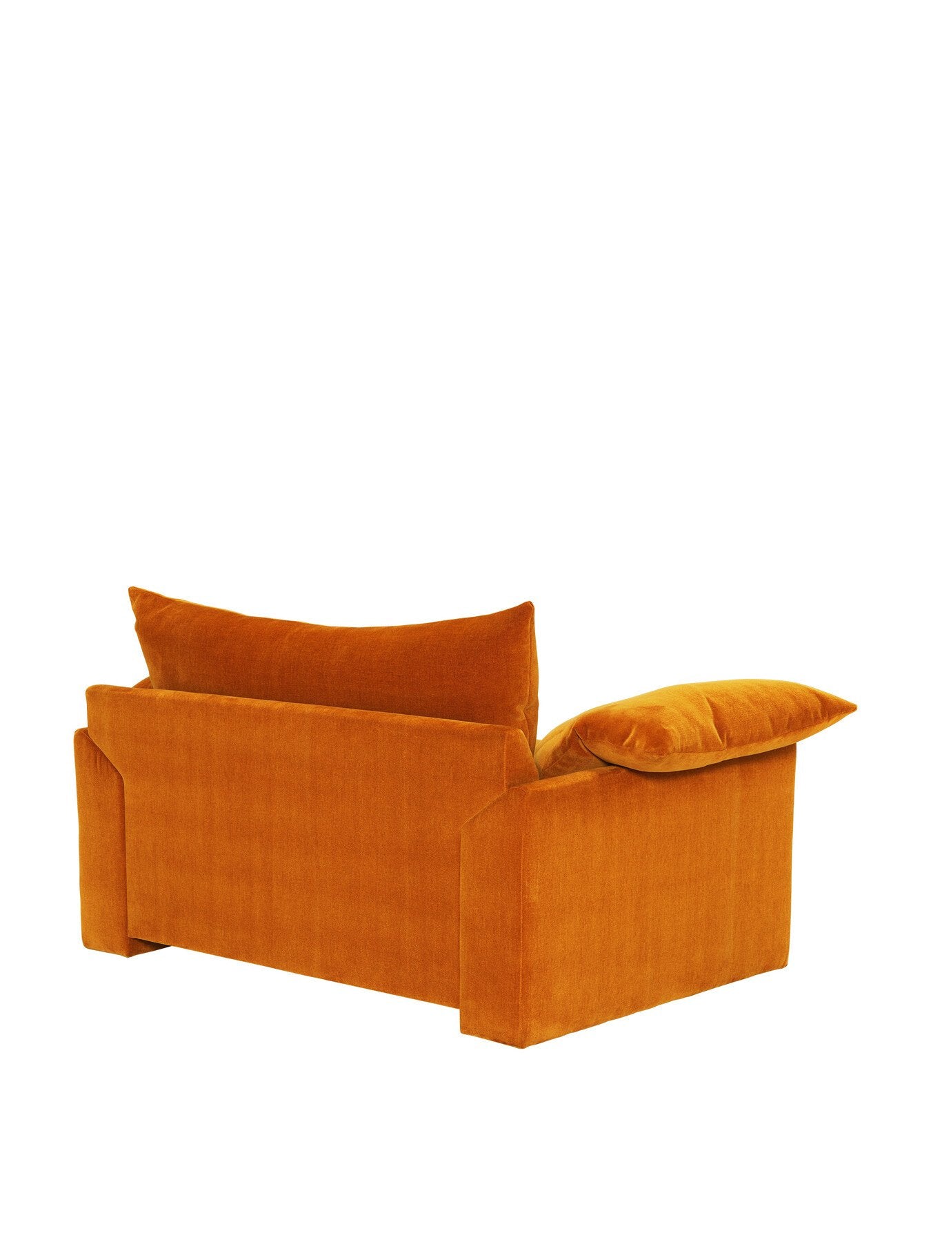 Hoxton Chenille Fabric Snuggle Armchair