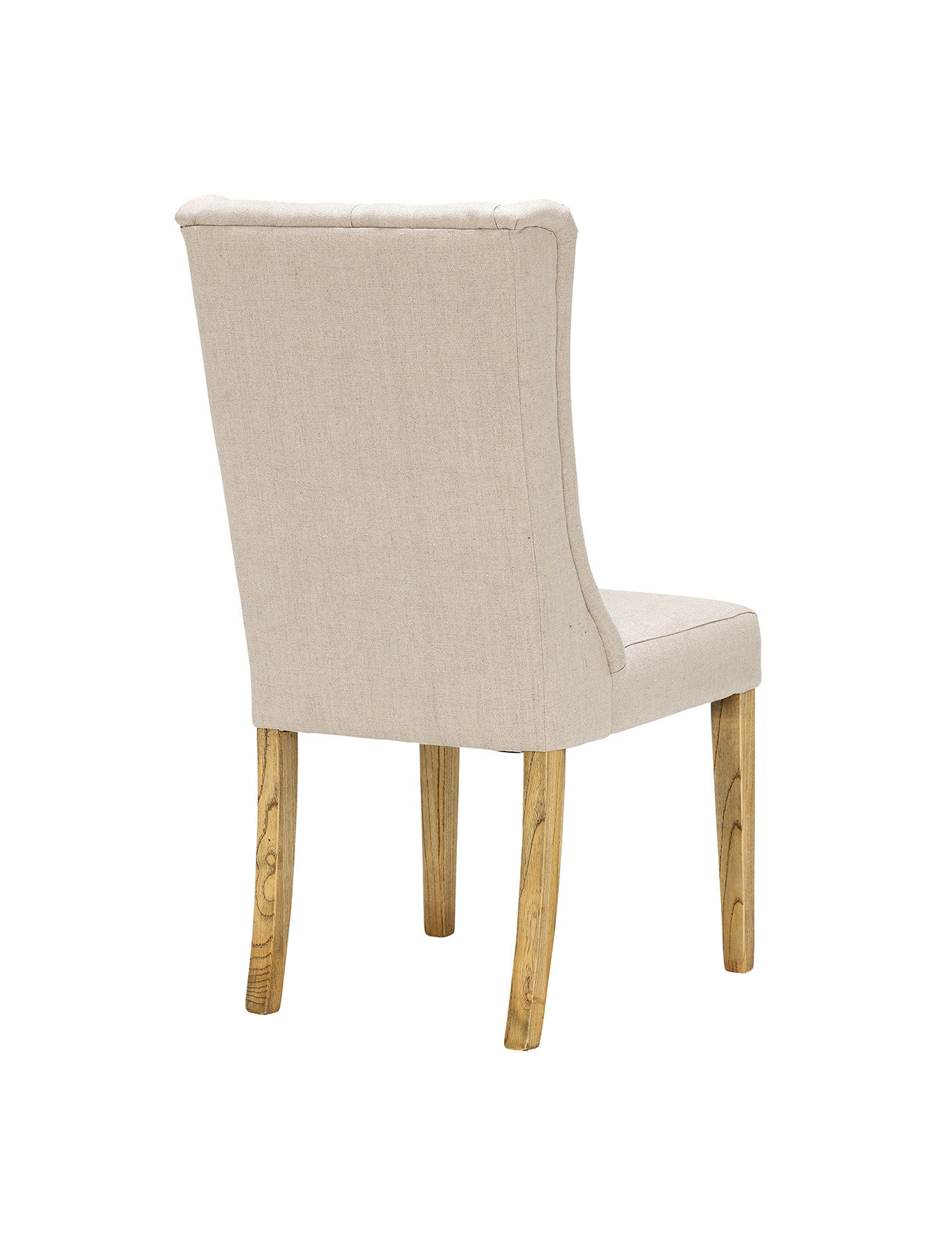 Kipling Fabric Dining Chair, Cream and Oak