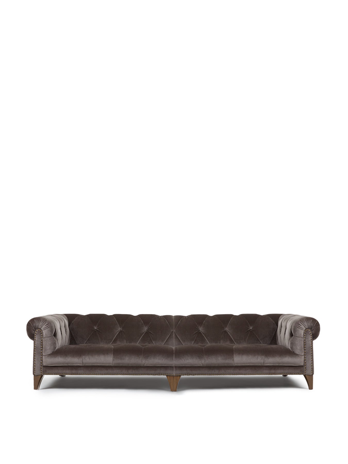 Luisa Deep 4 Seater Sofa Split in Oracle Chocolate