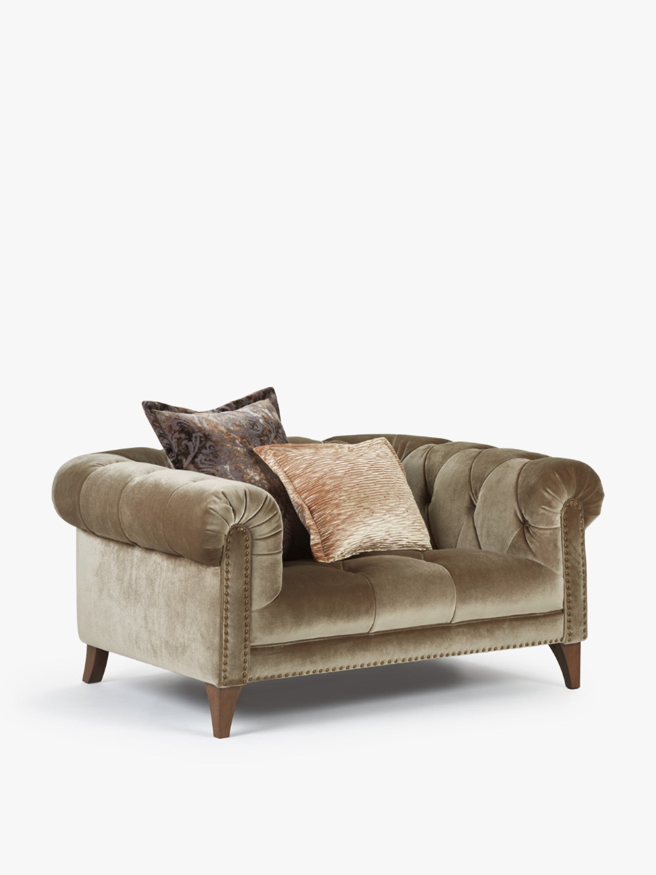 Luisa Shallow Snuggler in Oracle Antique